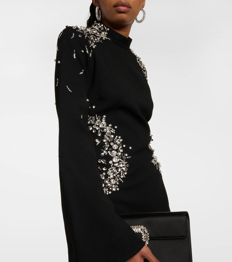 Odetta crystal-embellished midi dress 5