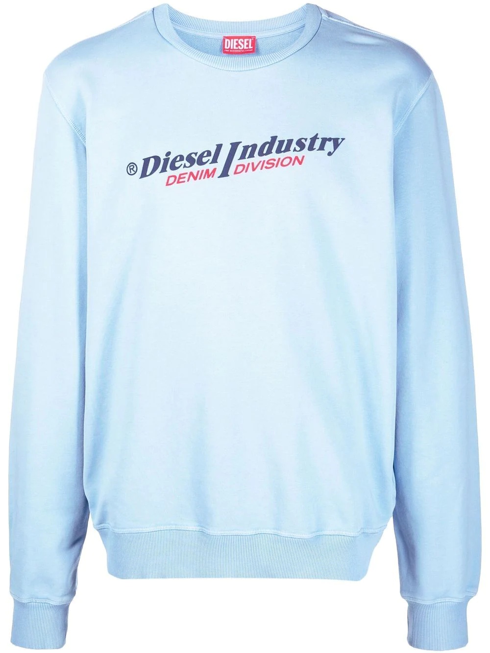 logo-print long-sleeve sweatshirt - 1