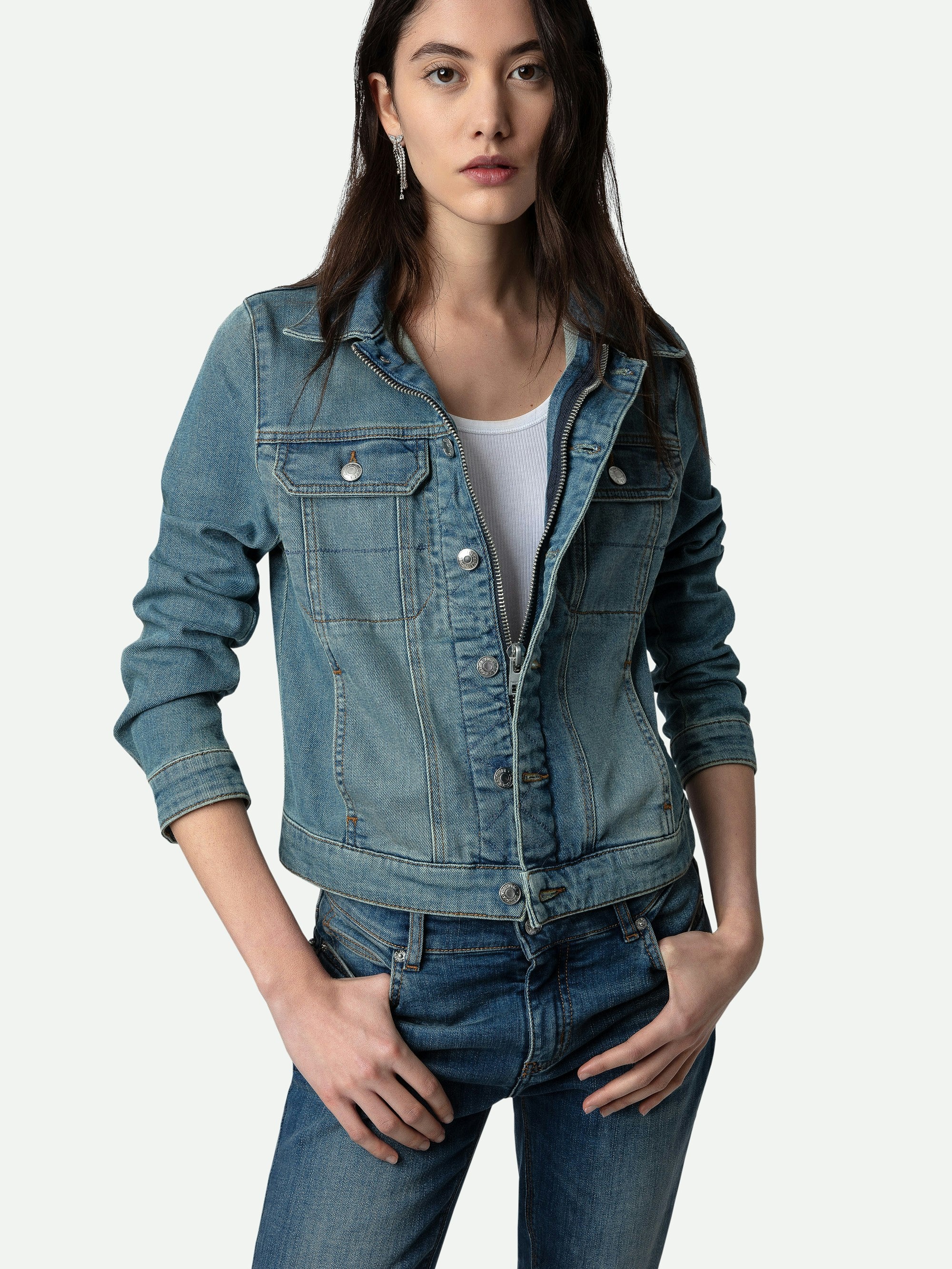 Kioky Denim Jacket - 5