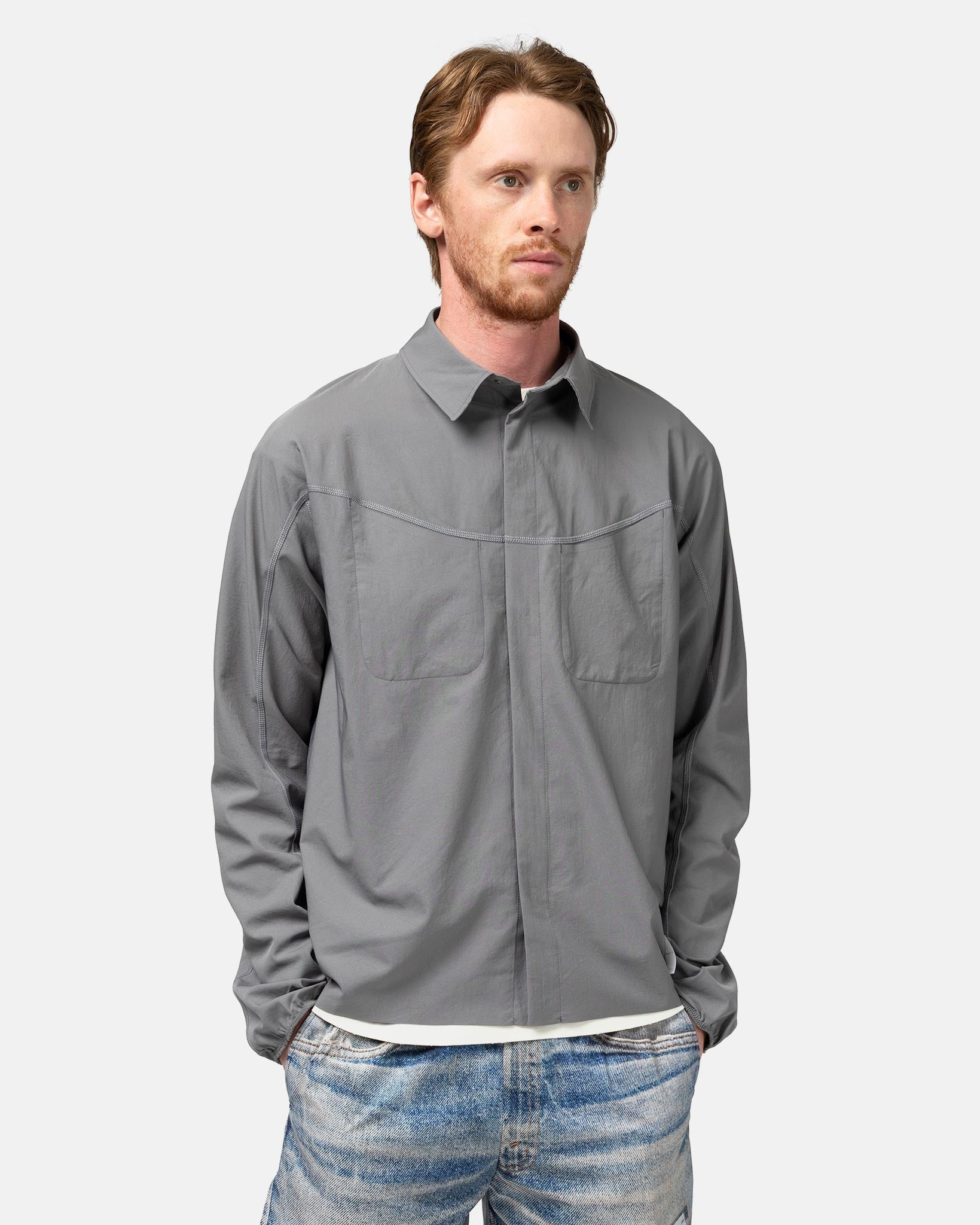 PeaceShell River Shirt Lava Smoke - 4