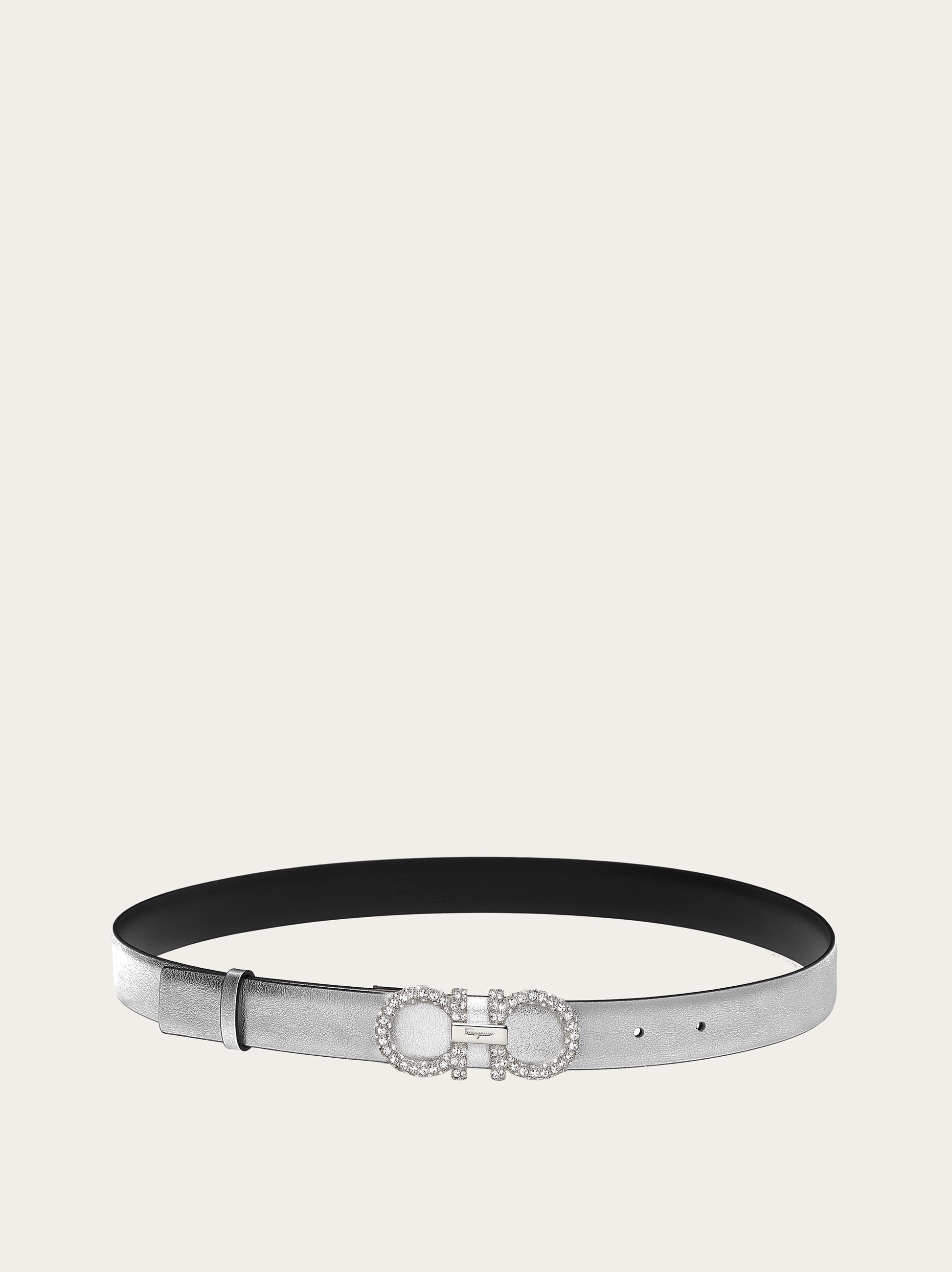 Adjustable Gancini belt - 3