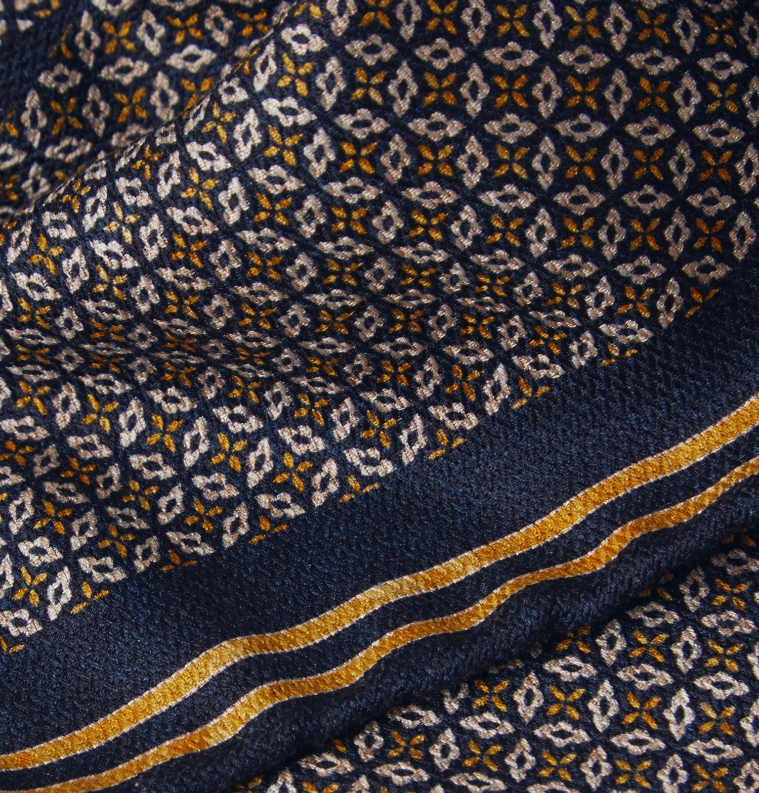 Printed Silk Pocket Square - 2