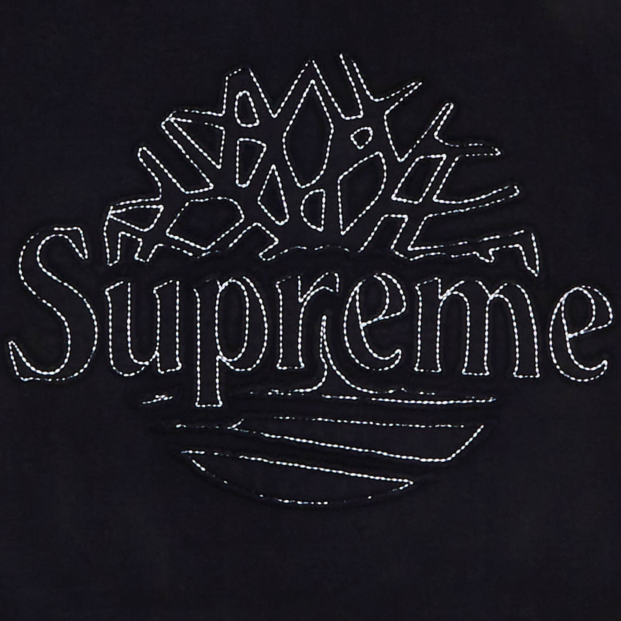Supreme x Timberland Hooded Sweatshirt 'Black' - 3