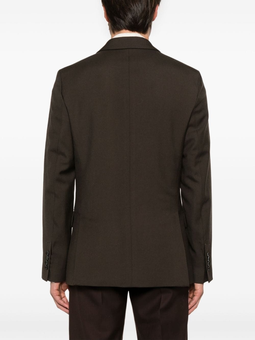 virgin wool blazer - 4