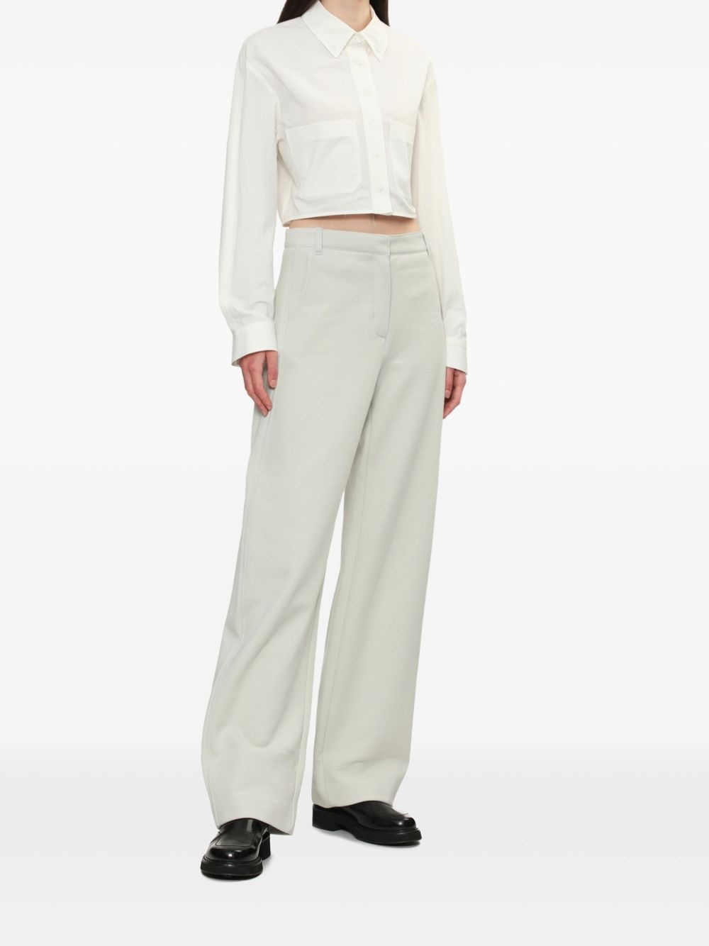high-waisted trousers - 2
