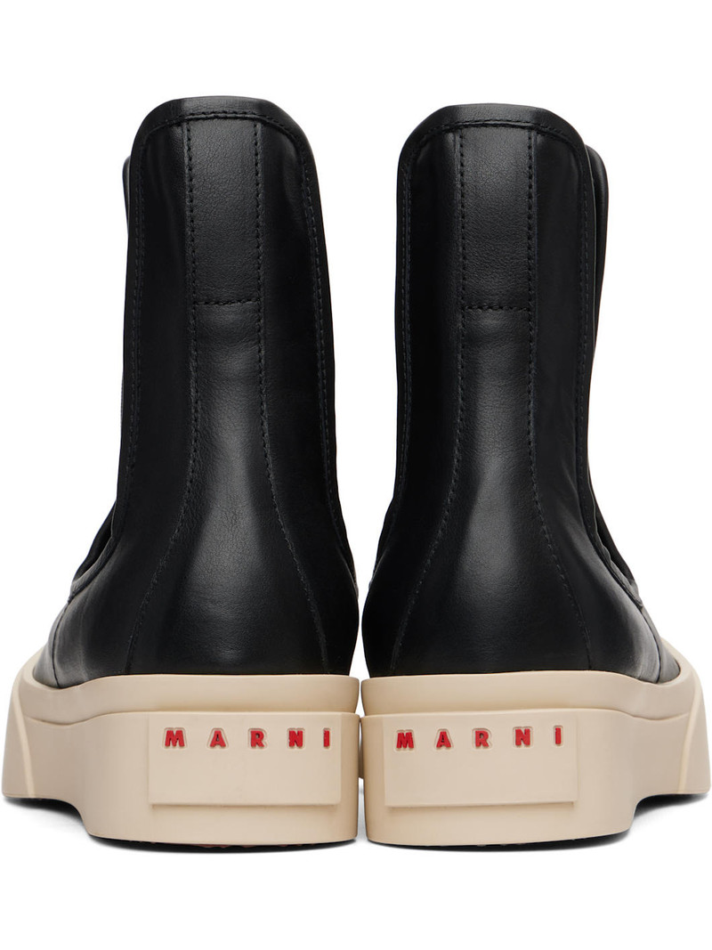 Black Nappa Leather Pablo Chelsea Boots 2