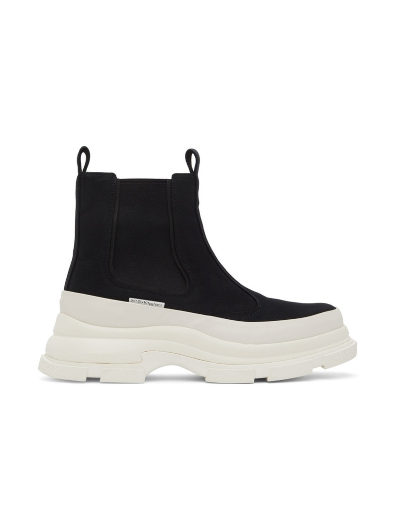 Black Gao EVA Chelsea Boots 1