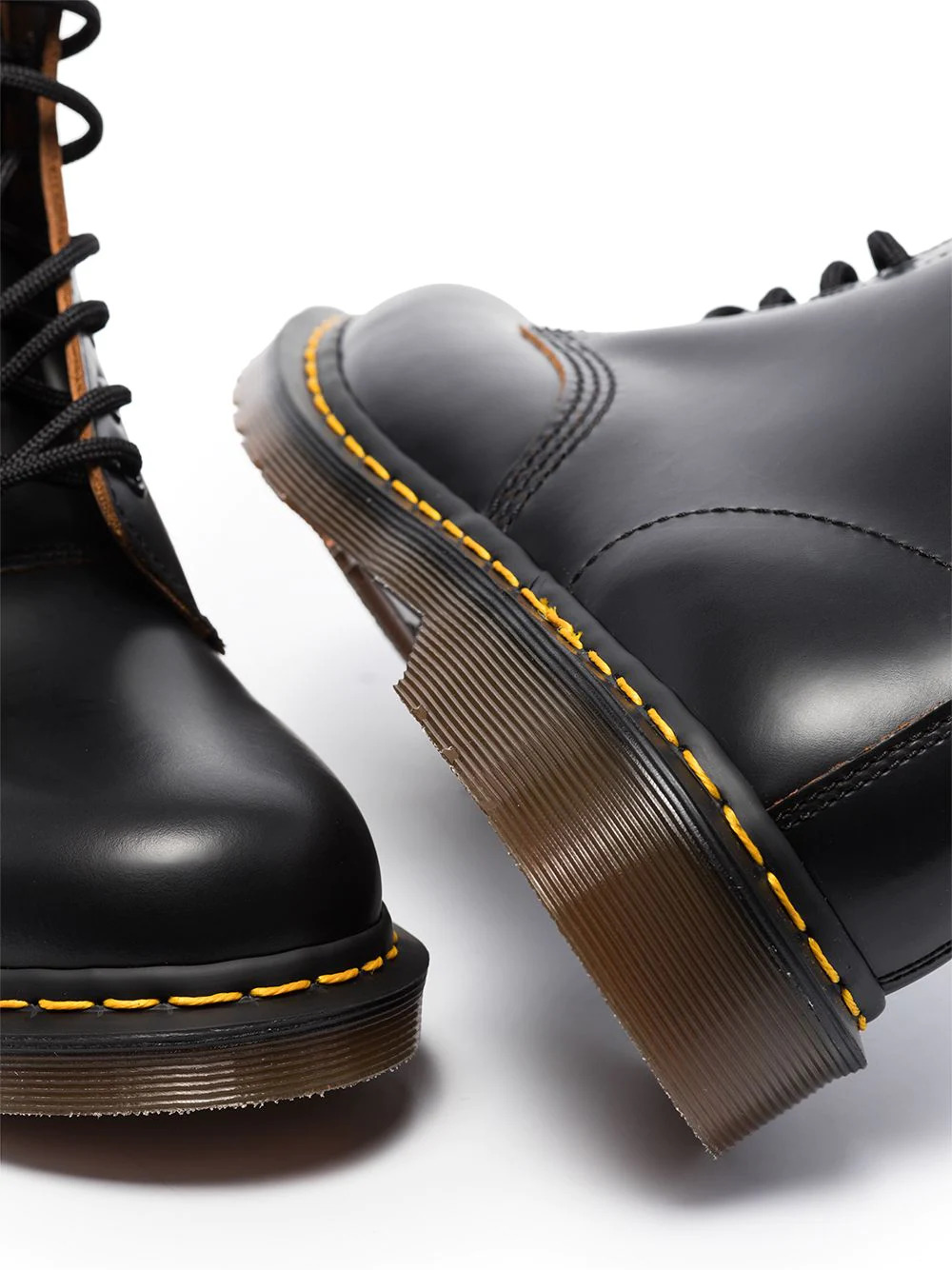 DR. MARTENS 1460 Vintage Black Made In England Boots - 4