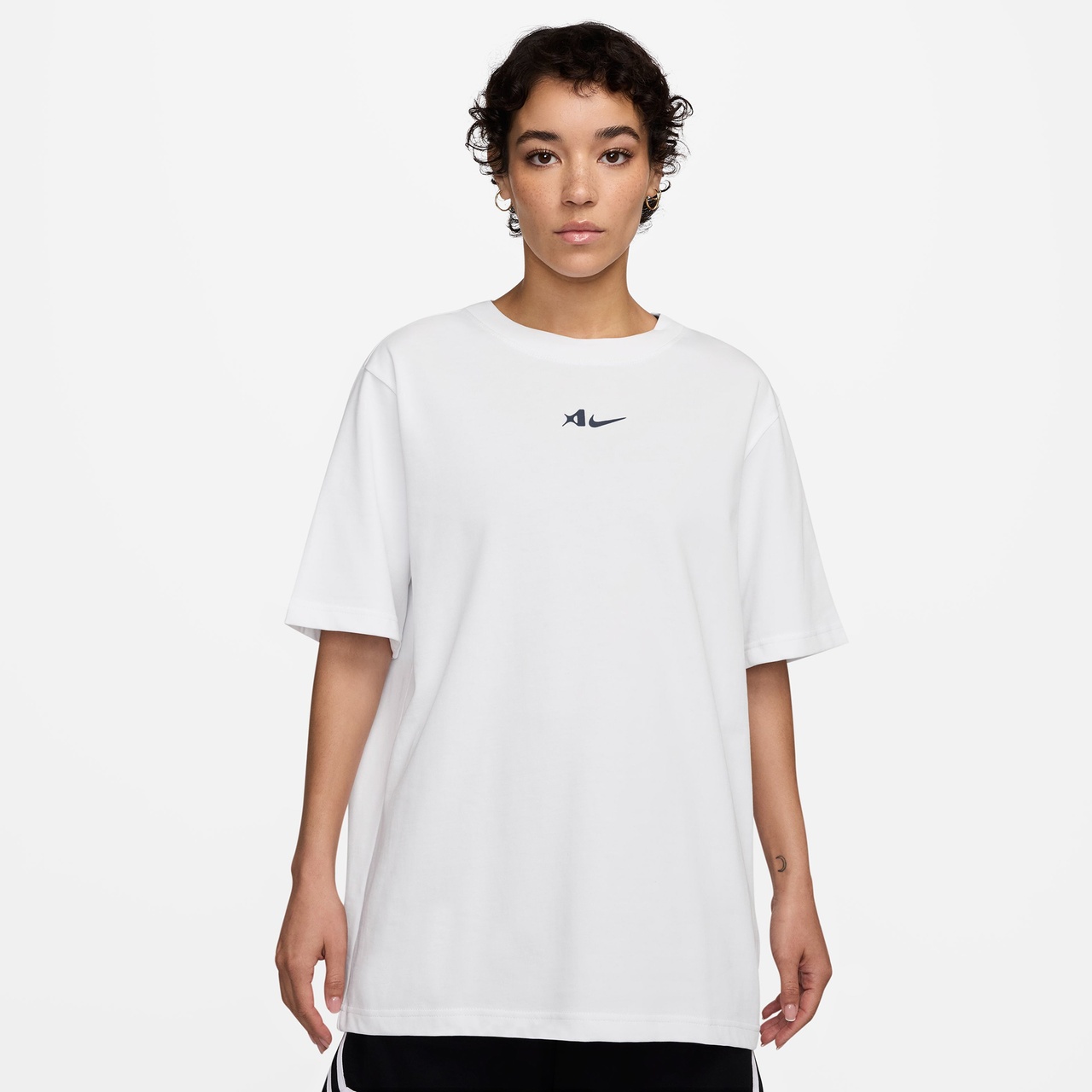 Nike Womens Nike Aja Signature Short Sleeve T-Shirt - 1