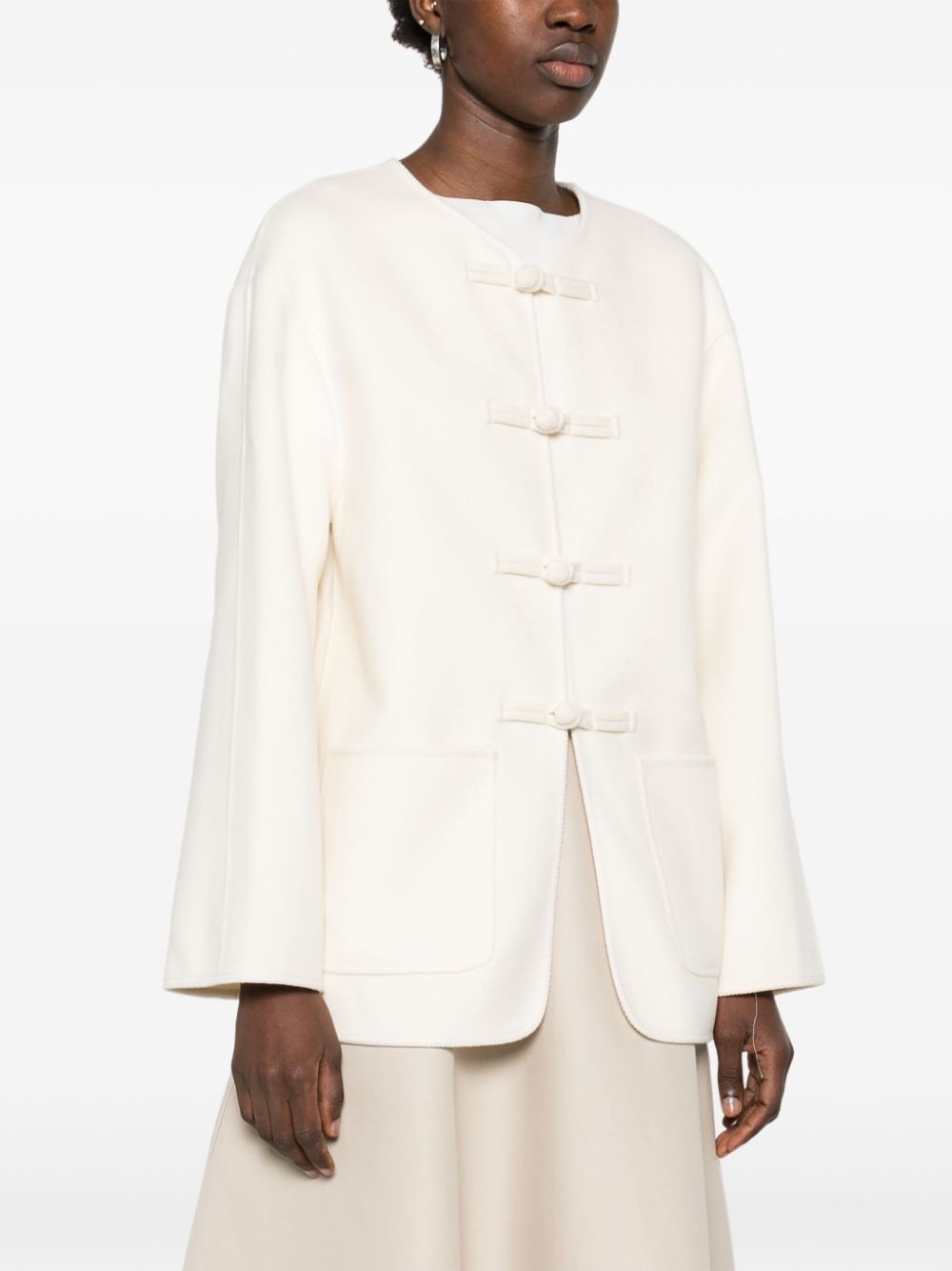 braid-trim jacket - 3