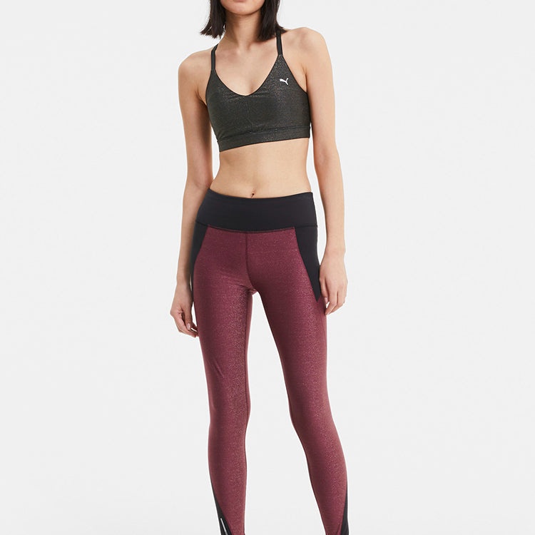 (WMNS) PUMA LOW IMPACT STRAPPY Training Bra 'Black' 519577-01 - 5