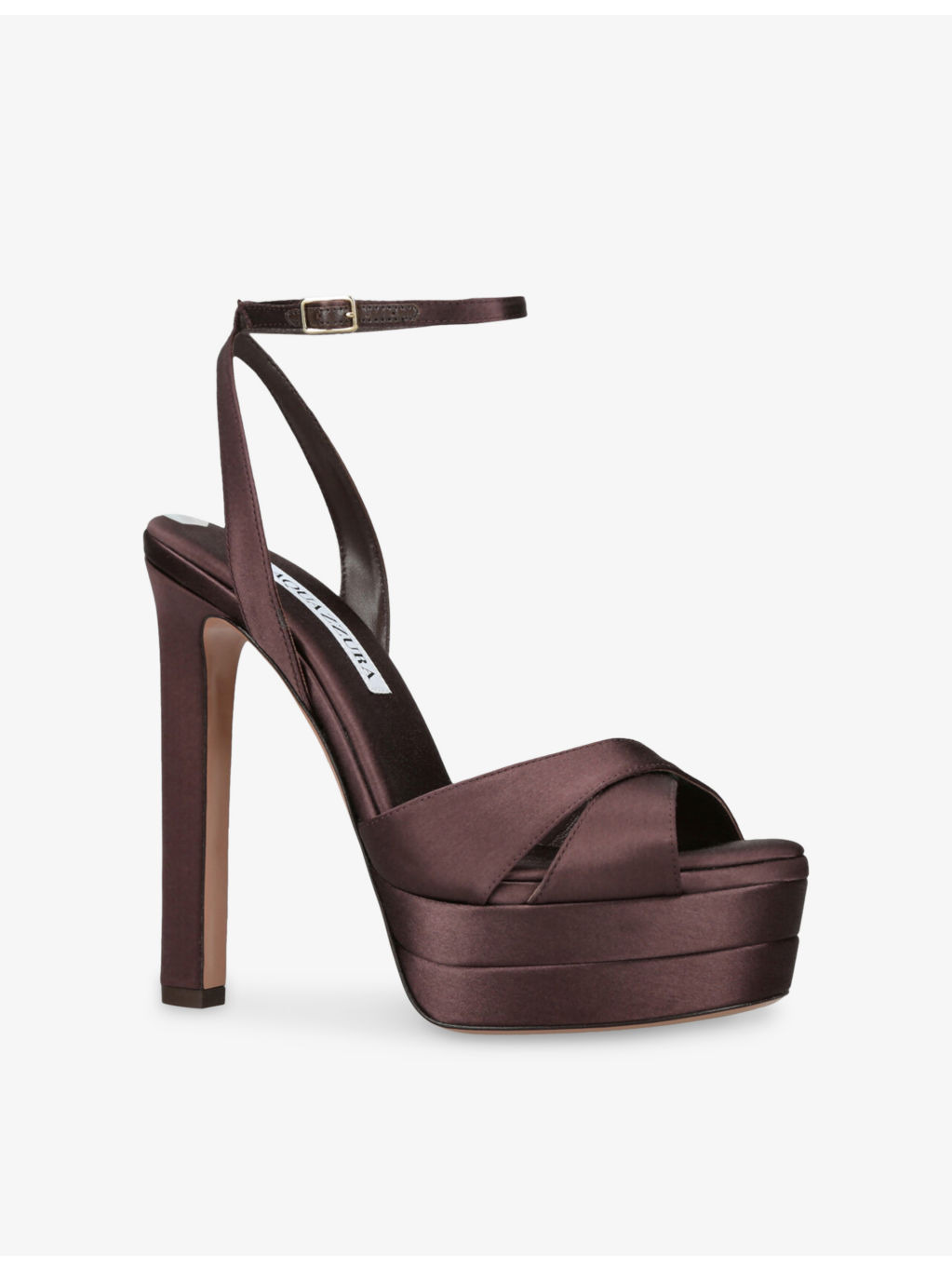Divine 130 Satin Heeled Sandals - 3