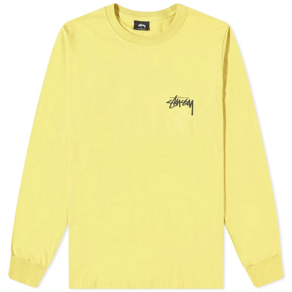 Stussy Long Sleeve Peace & Love Tee - 1