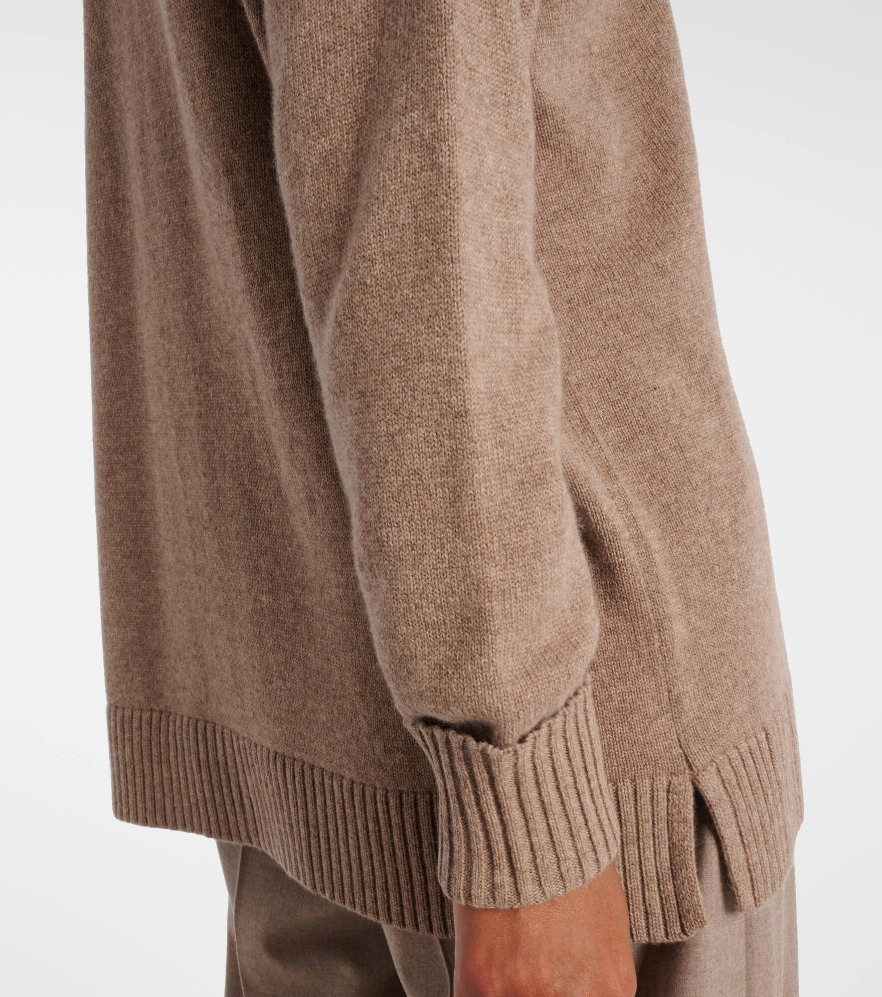Bull oversized cashmere cardigan - 5