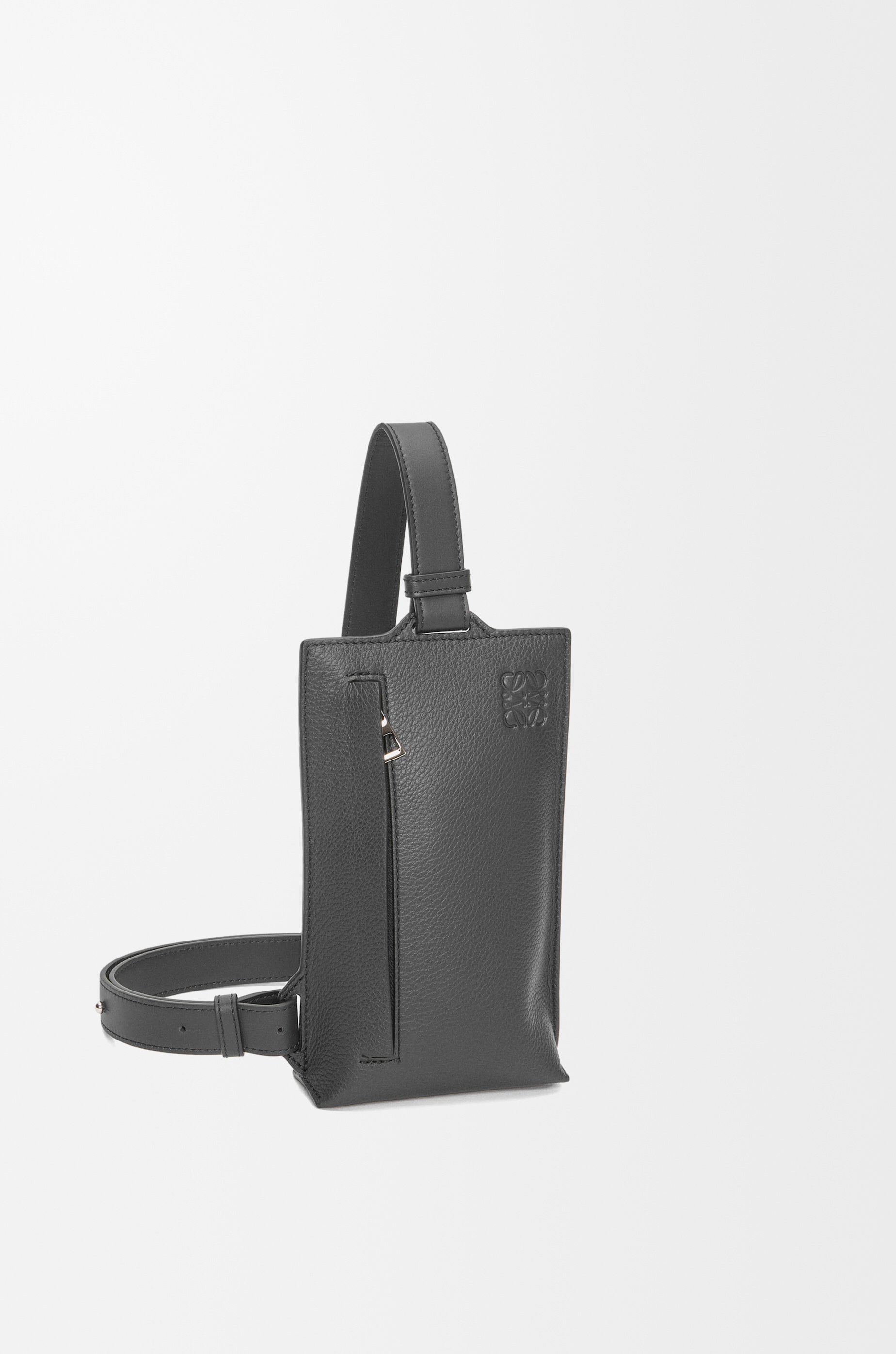 Vertical T Pocket in soft grained calfskin - 2