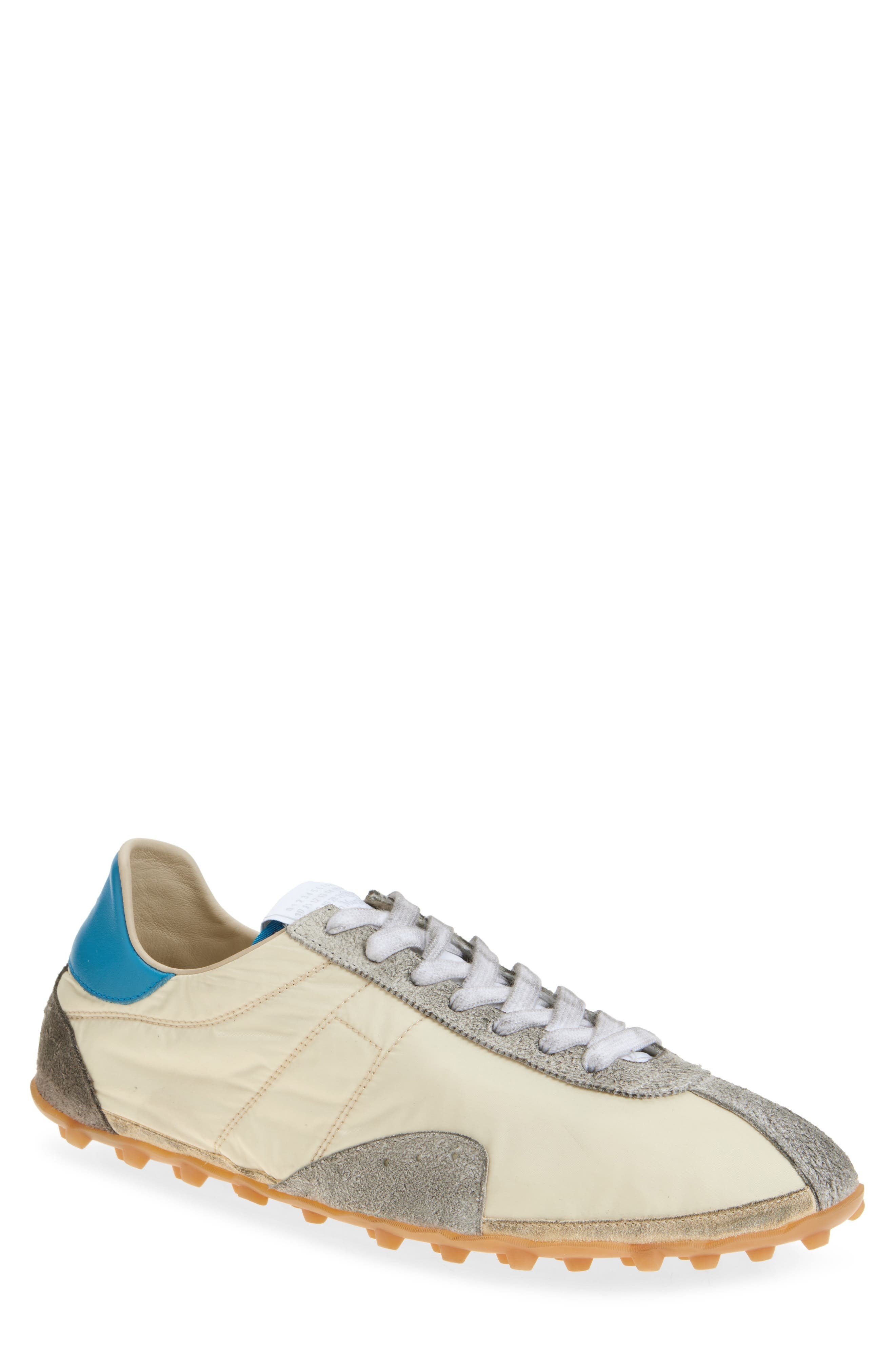 Maison Margiela Sprinters Sneaker in Lemon/White/Grey at Nordstrom - 1