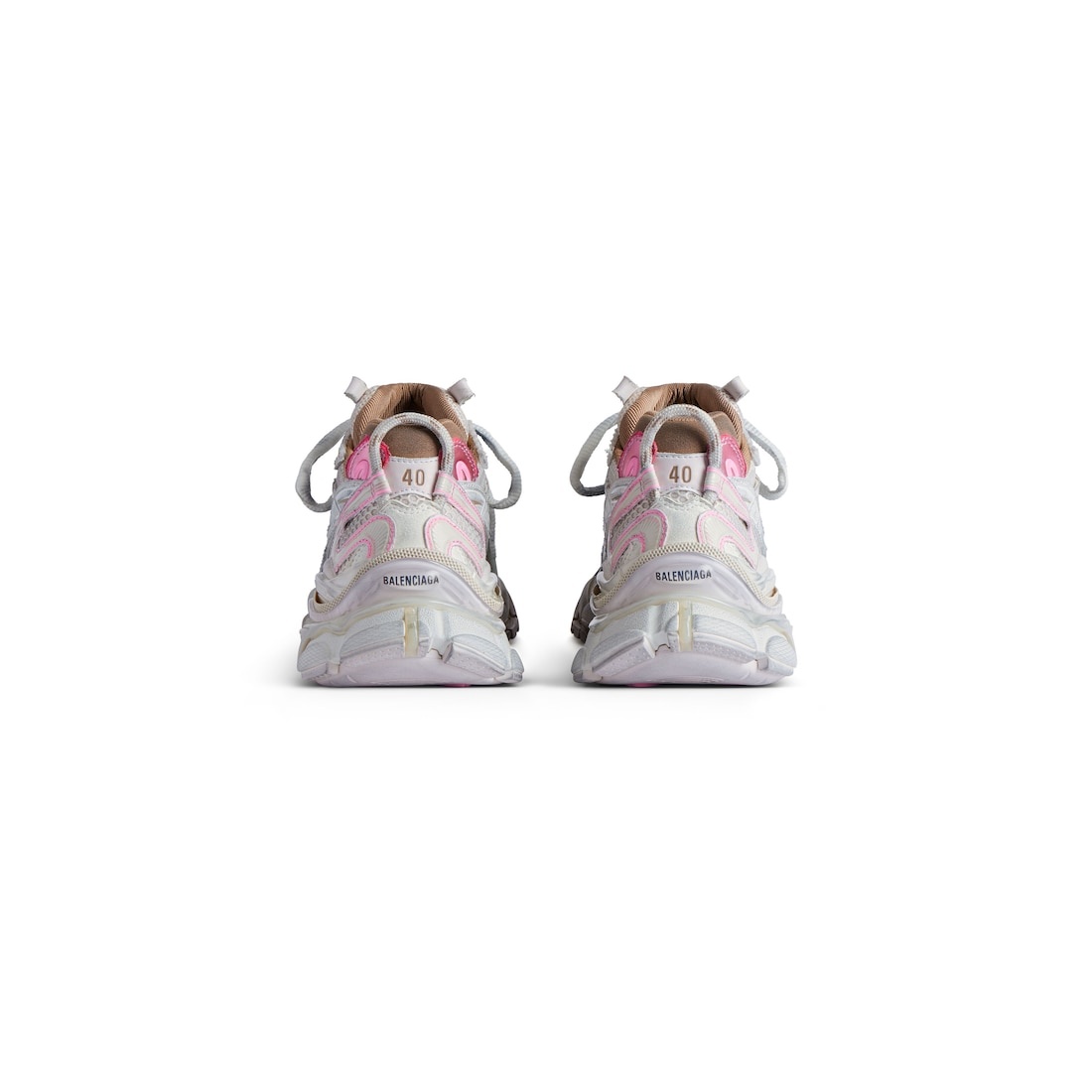 Women's Runner 2.0 Sneaker  in Taupe/pink - 5