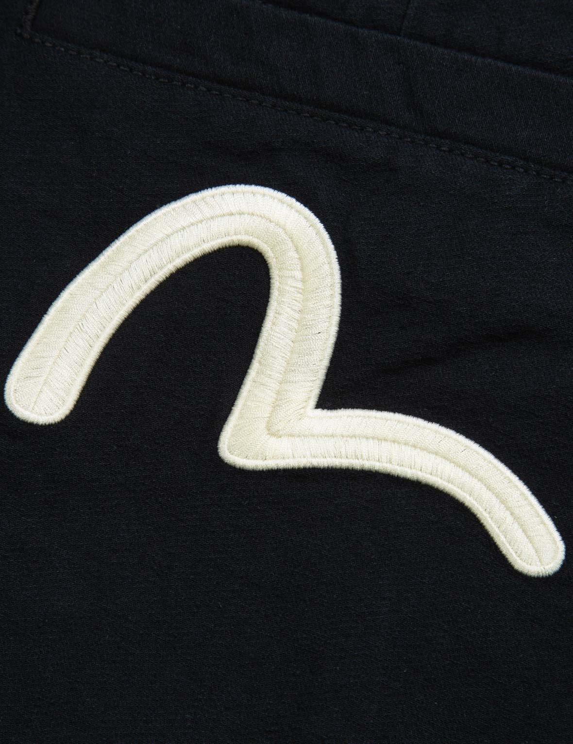 SEAGULL AND LOGO EMBROIDERY WOVEN JOGGER PANTS - 8