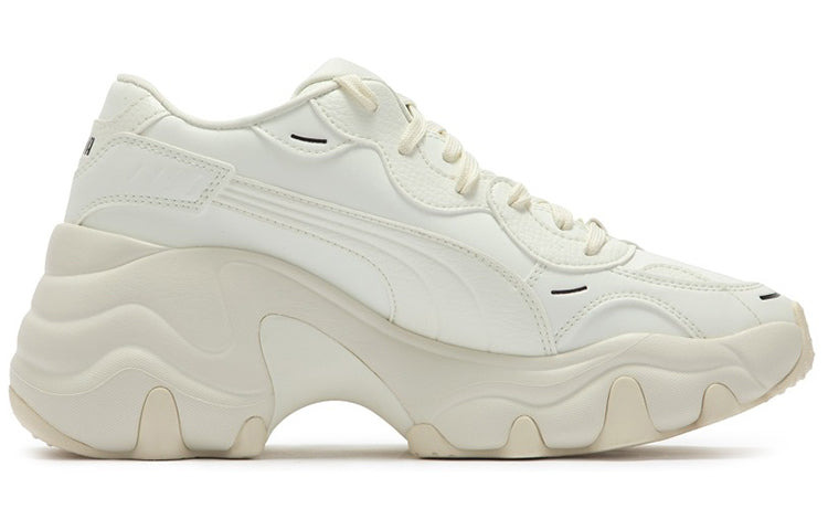 (WMNS) PUMA Pulsar Wedge 'Cream White' 387319-01 - 2