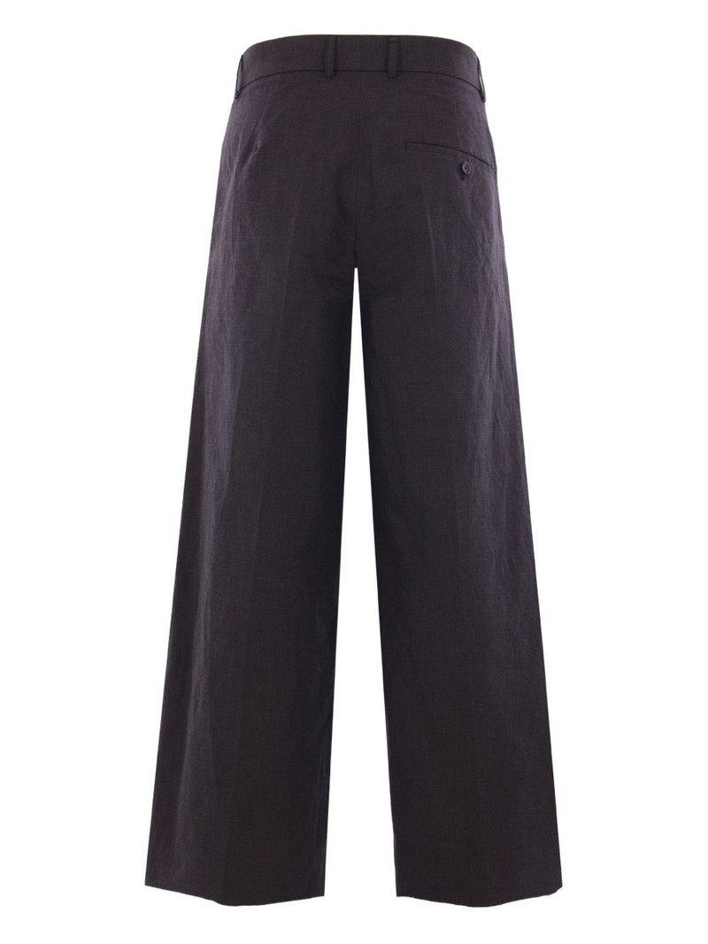 BALENCIAGA logo-embroidered trousers outlook