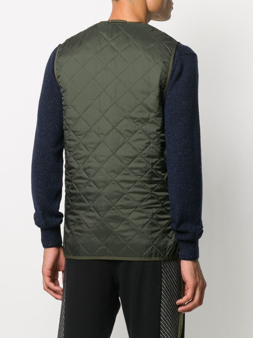 quilted reversible gilet - 4