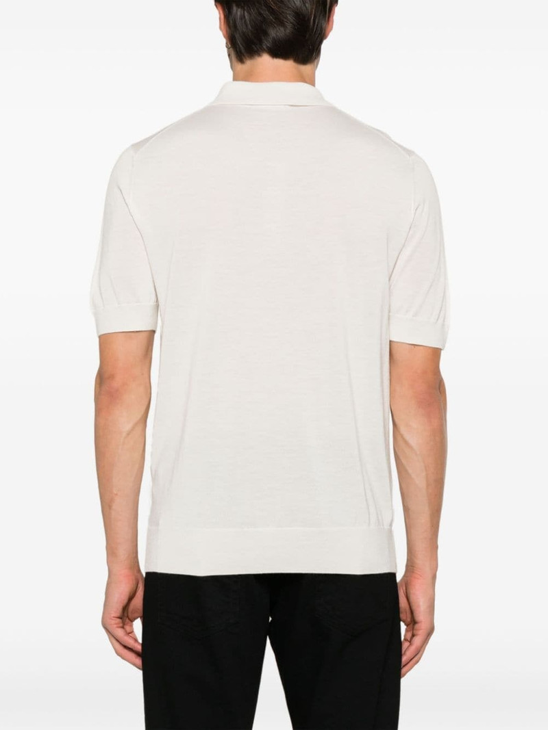 fine-knit polo shirt 4
