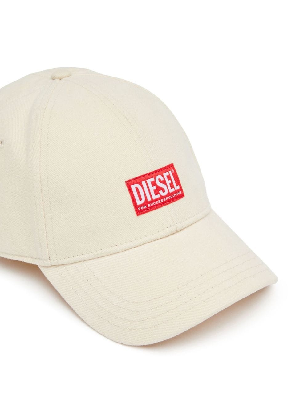 logo-patch cotton baseball cap - 3