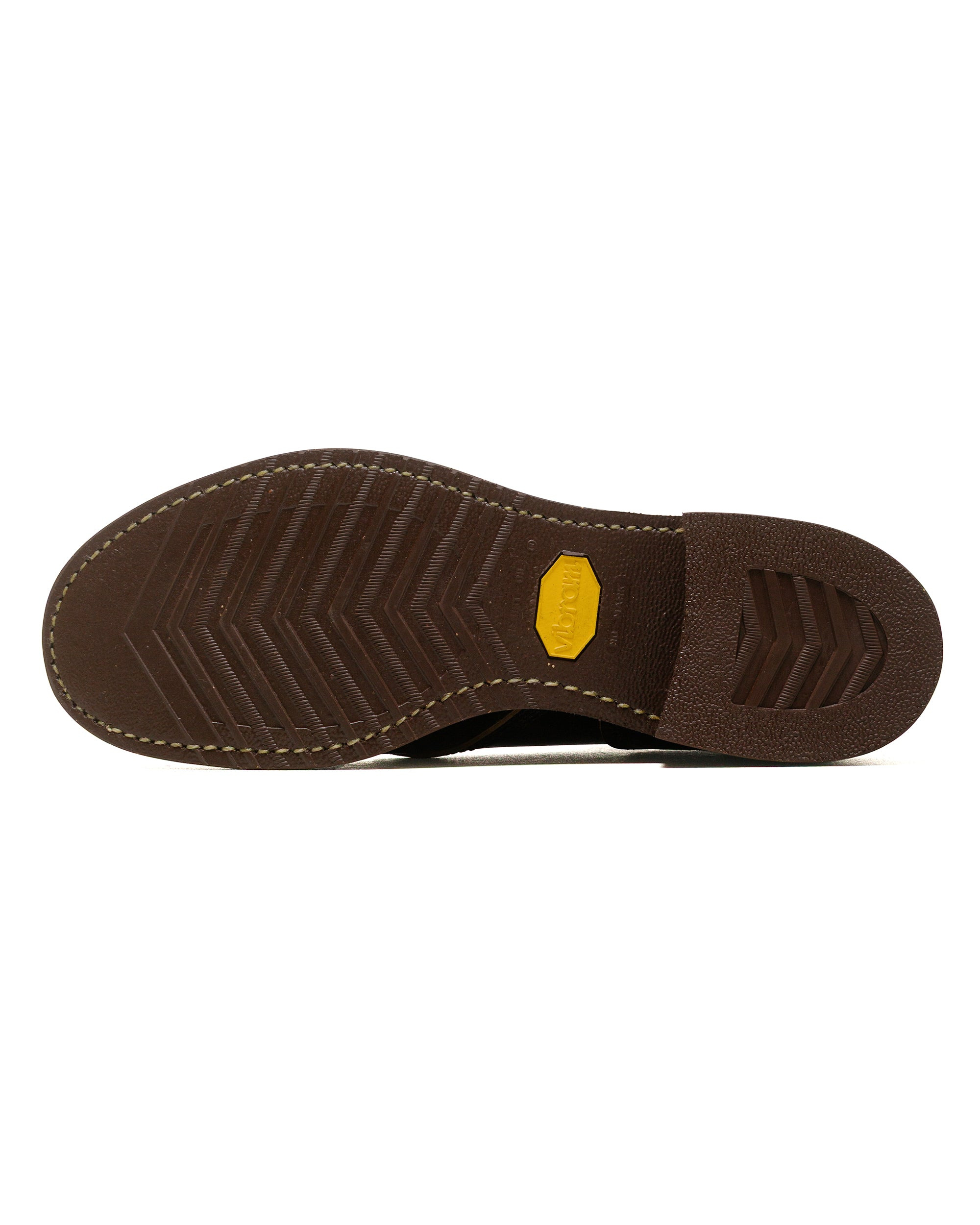 M-43 Service Shoes Shinki Hikaku Black/Tea-Core Horsebutt - 5