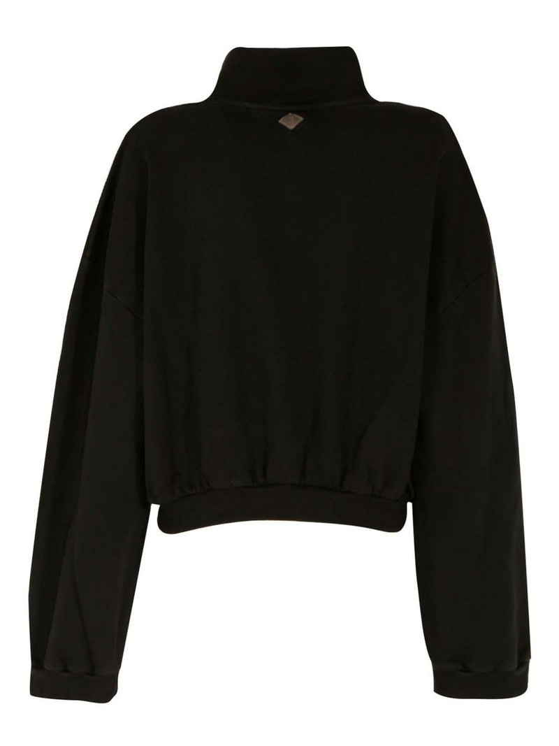 HAIKURE high-neck zip-up sweatshirt outlook