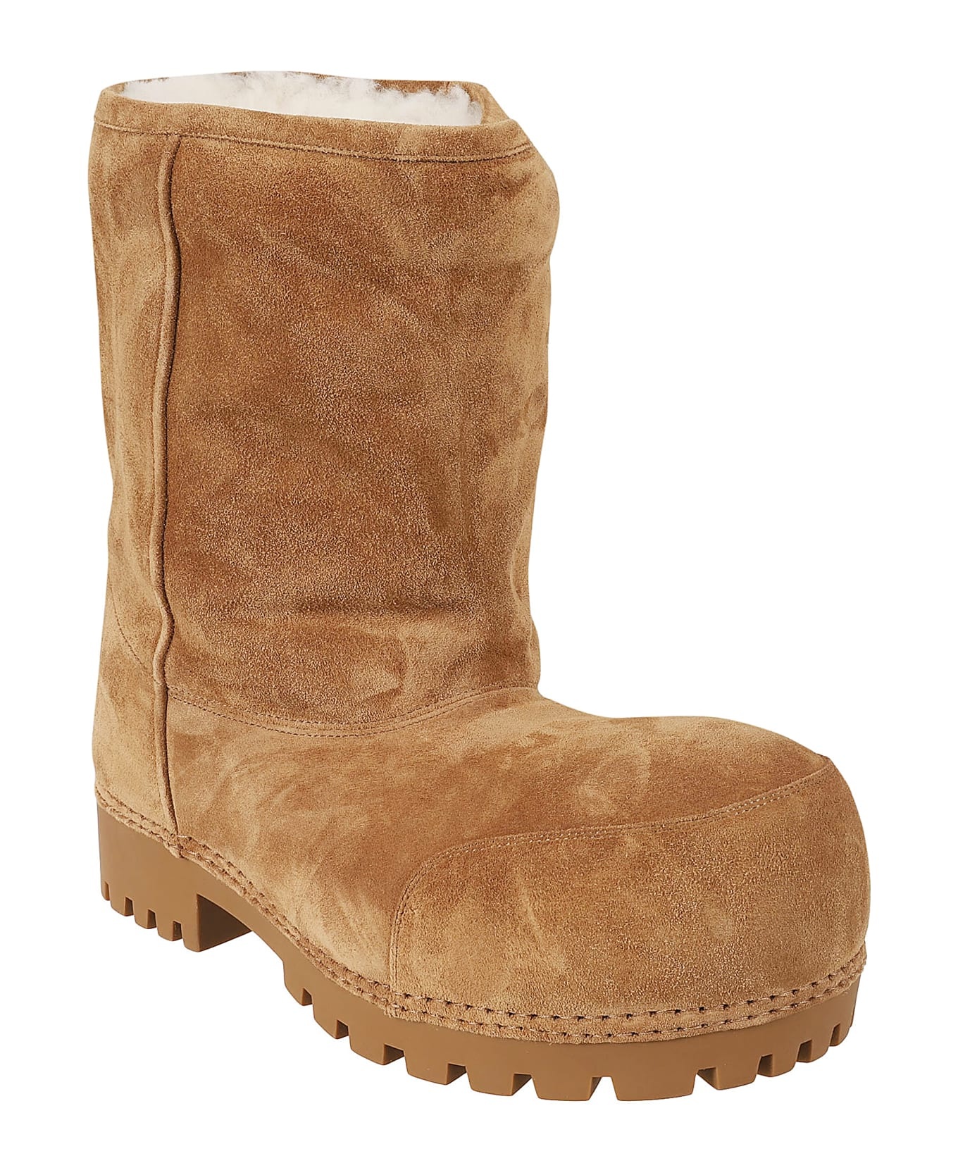 Alaska Fur Low Boots - 2