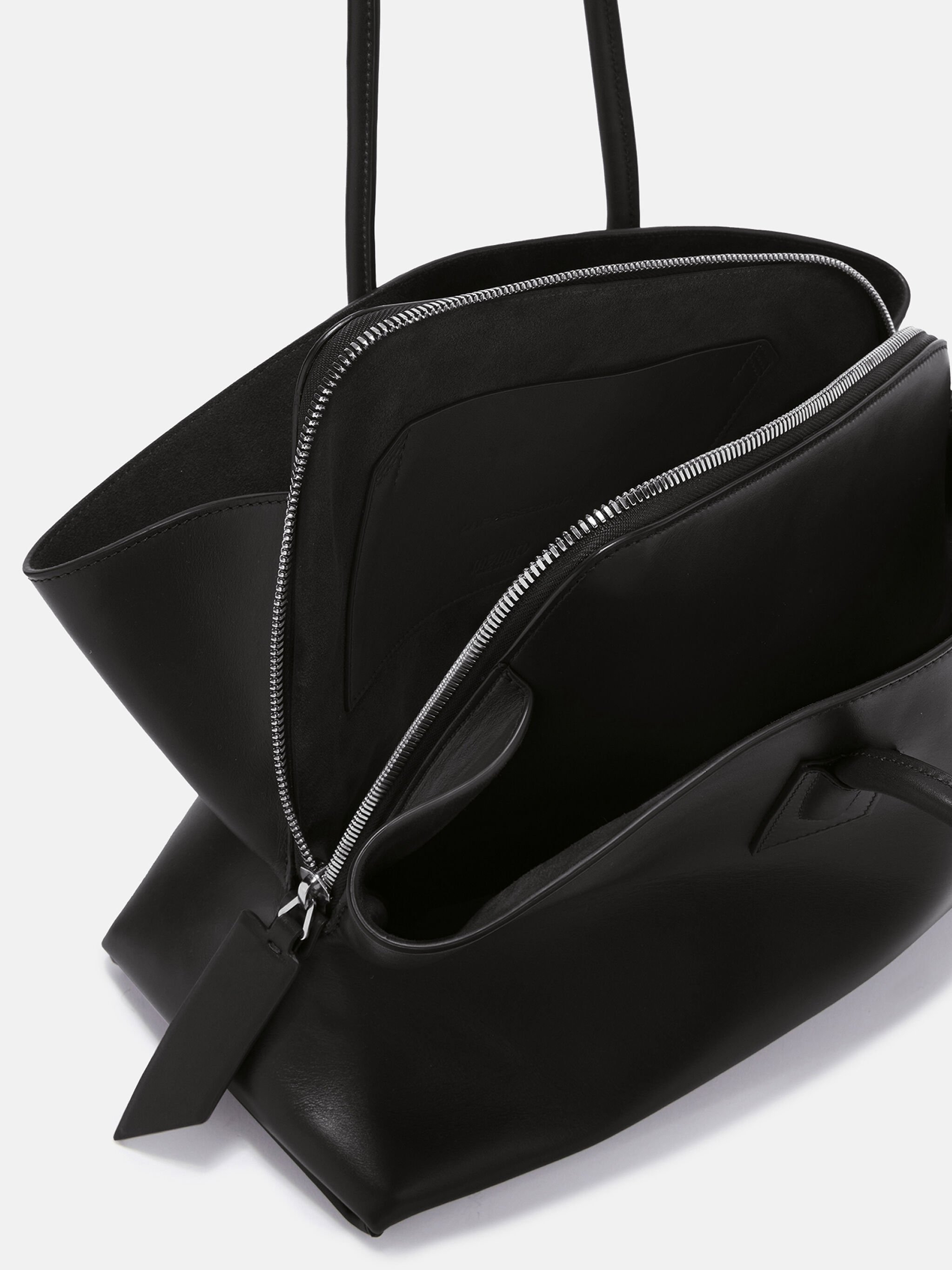 ''LA PASSEGGIATA MEDIUM'' BLACK TOP HANDLE - 4