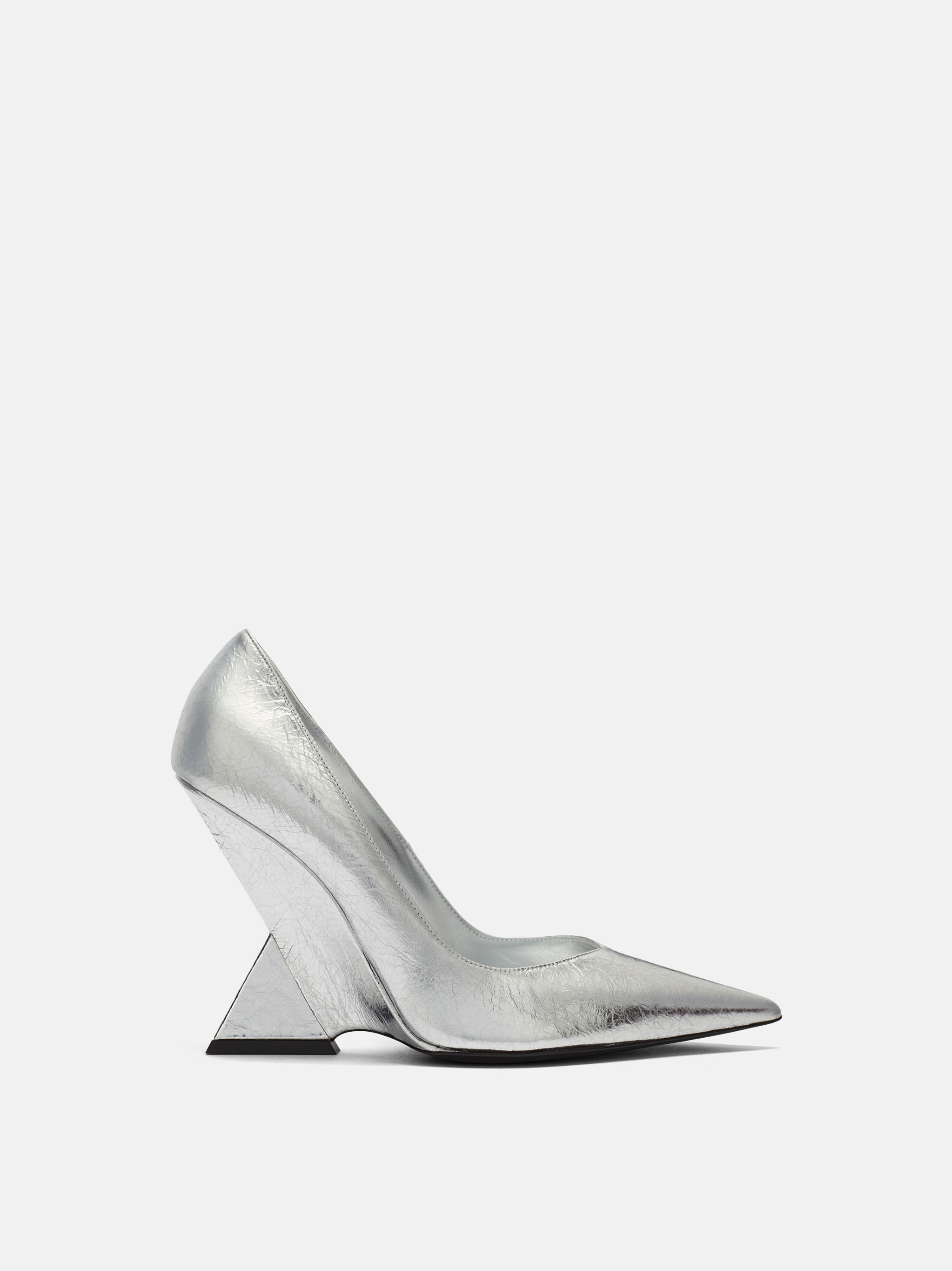 ''CHEOPE'' SILVER PUMP - 1