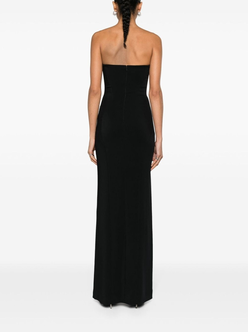 structured strapless maxi dress 4
