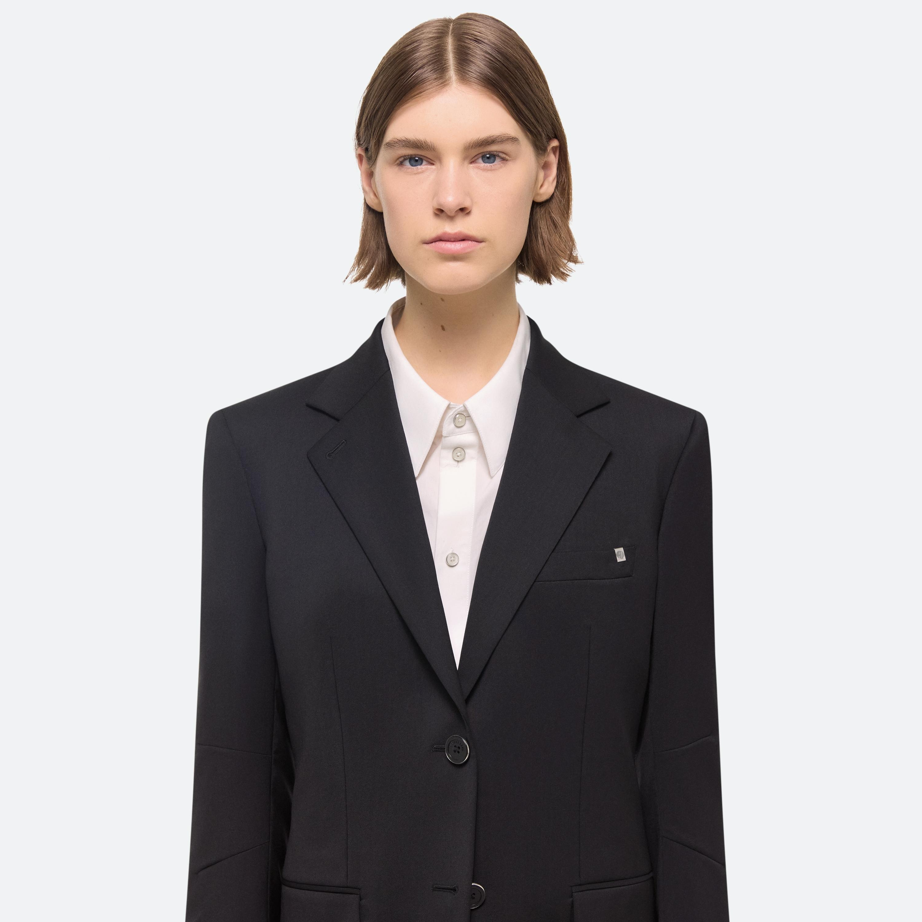 CURVED CLASSIC BLAZER - 6