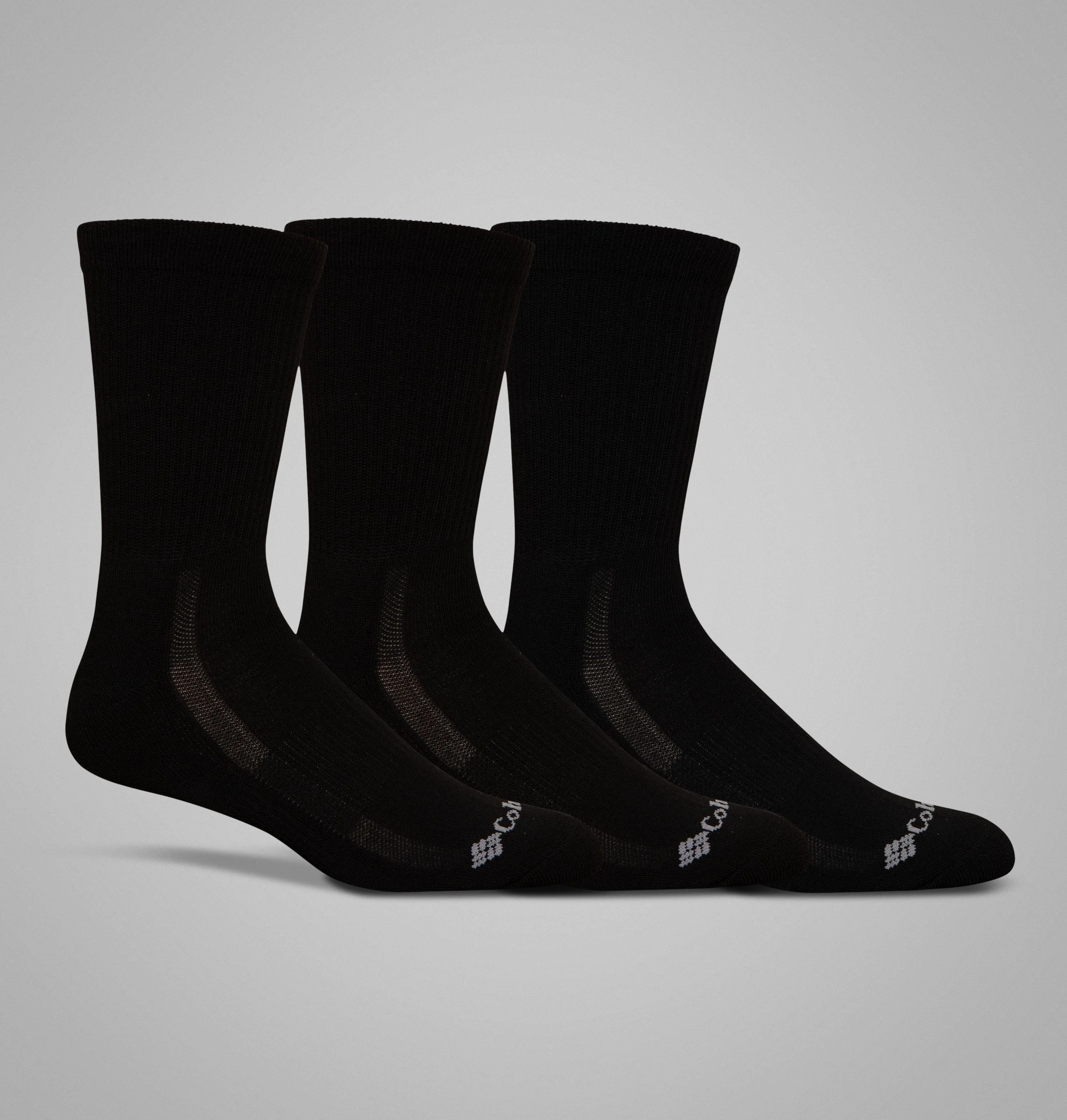 Women's Athletic Cushion Crew Socks - 3 Pack - 1