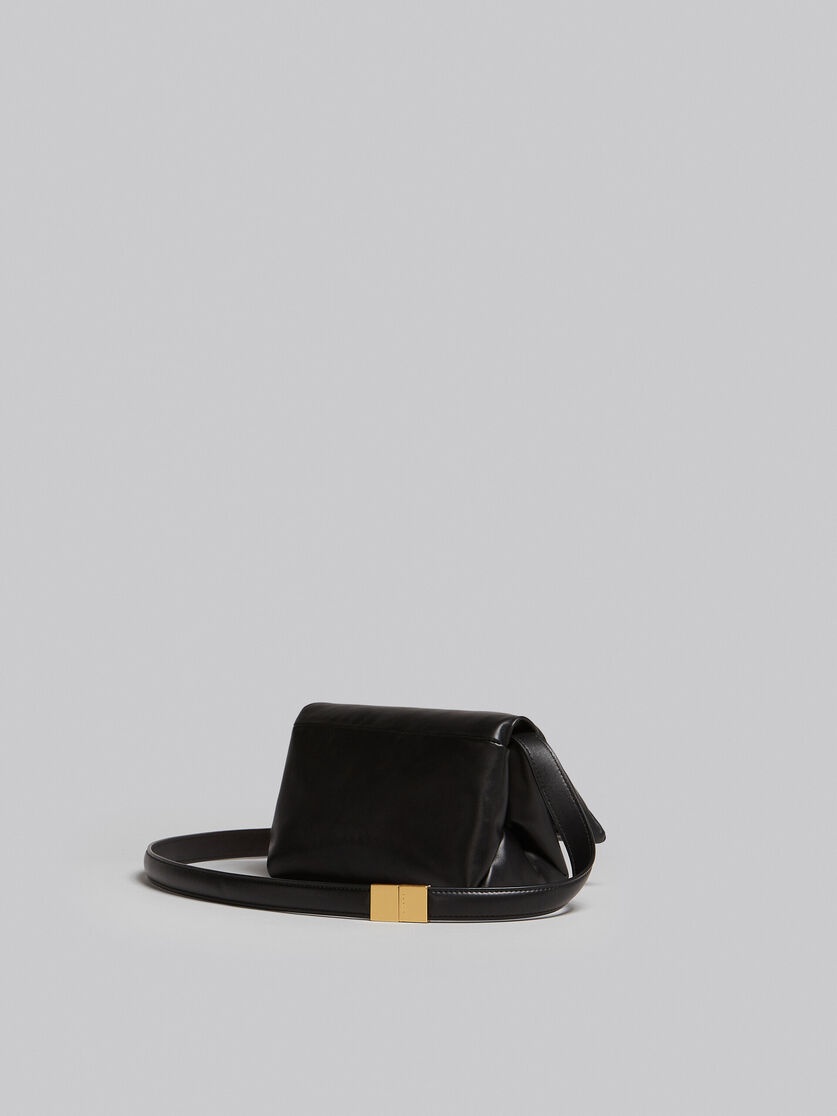 SMALL BLACK LEATHER PRISMA BAG - 3