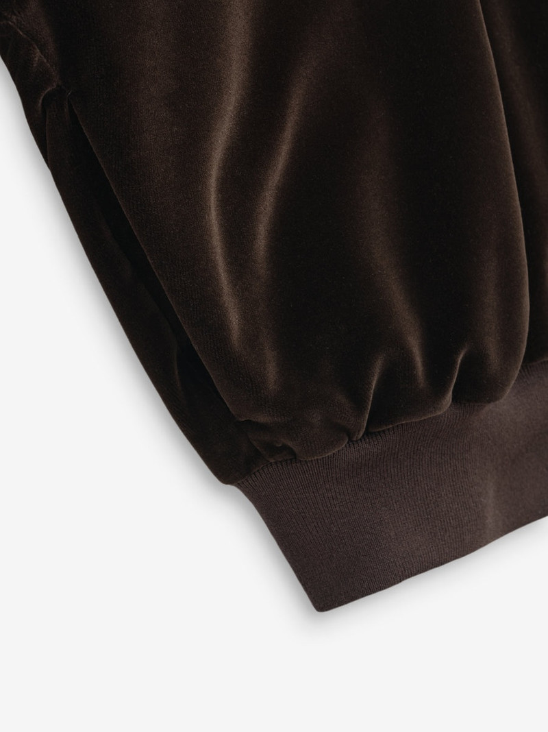 Cotton Velvet Track Jacket 4