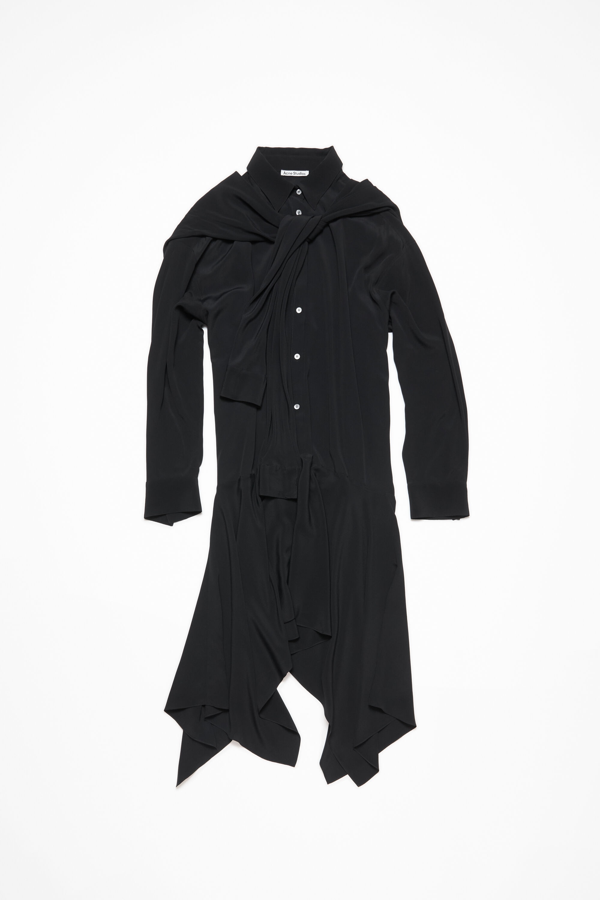 Layered dress - Black - 7