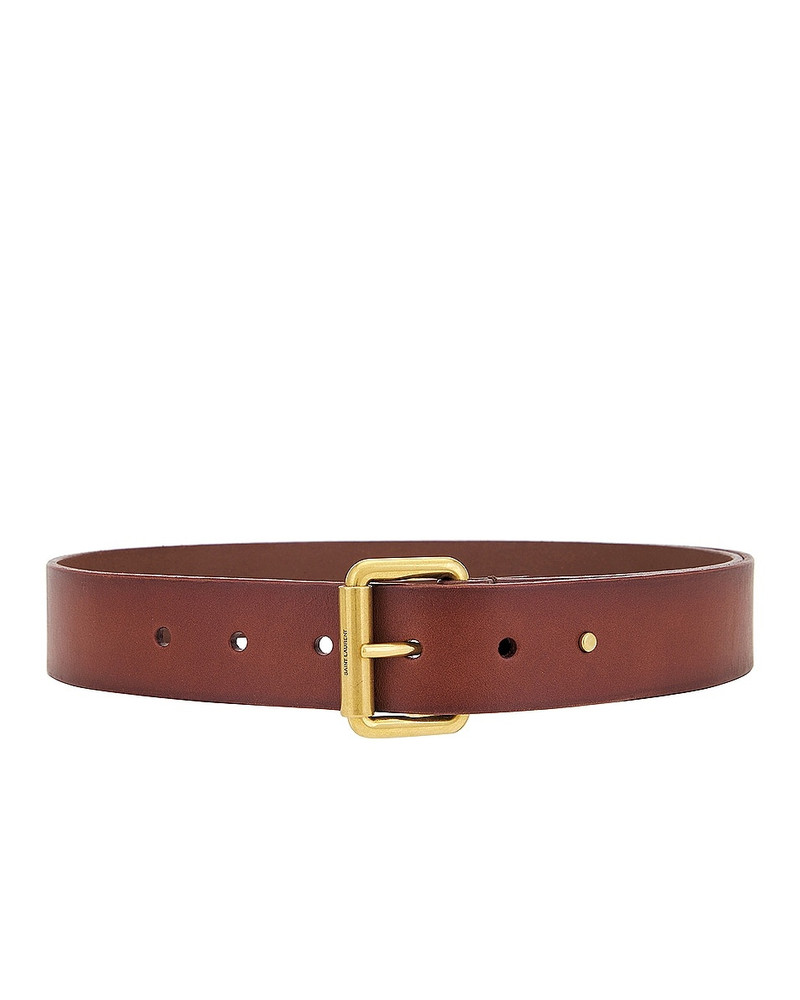 SAINT LAURENT Square Buckle Long Belt outlook