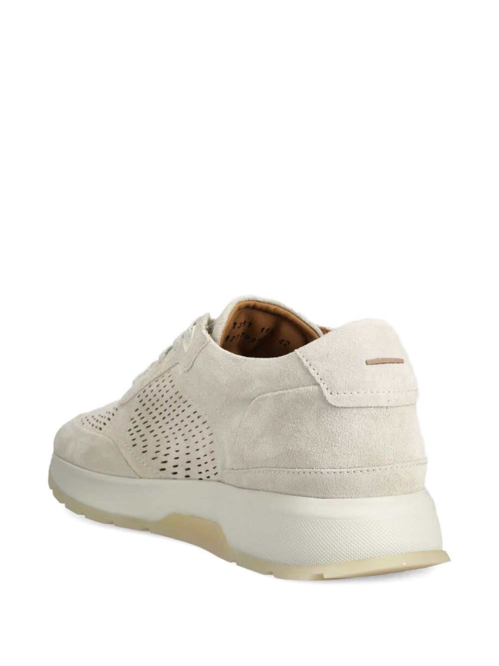 Zac perforated suede sneakers - 3