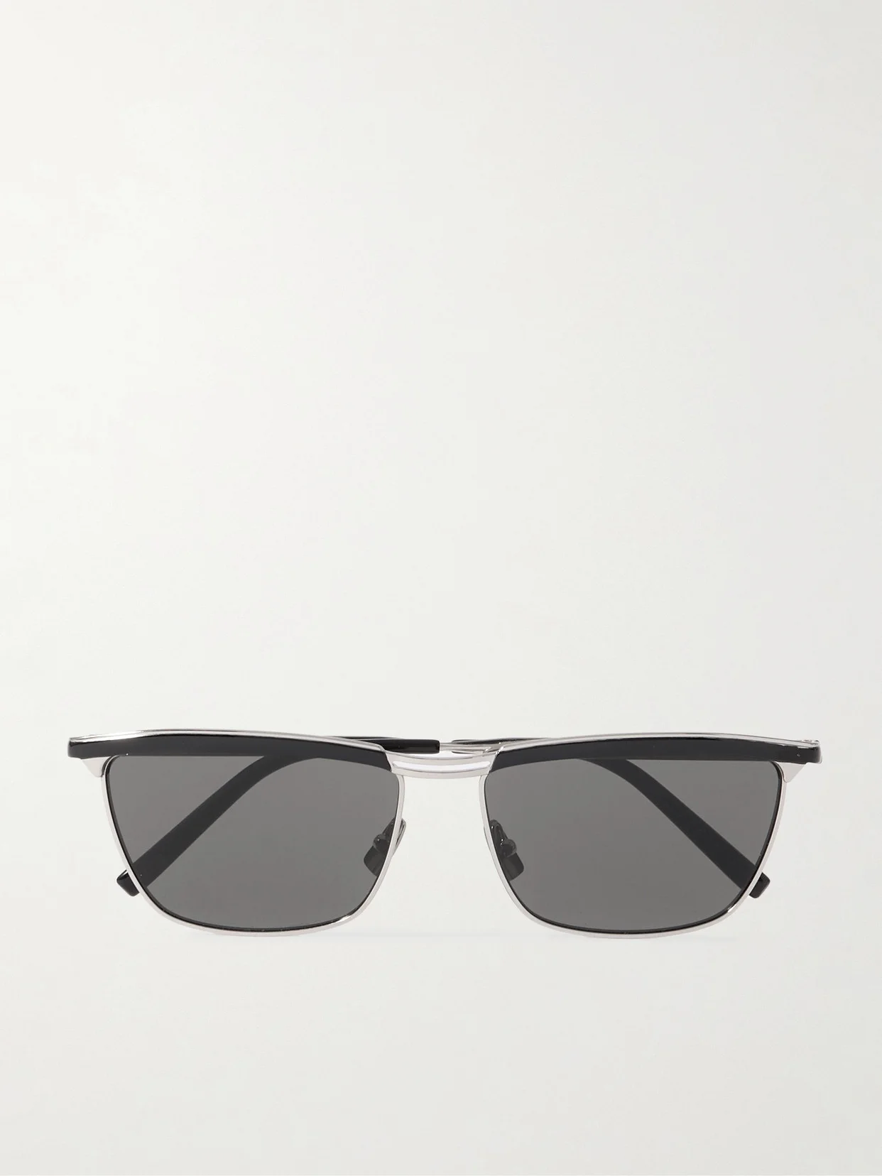 Joe D-frame Acetate And Silver-tone Sunglasses - 1
