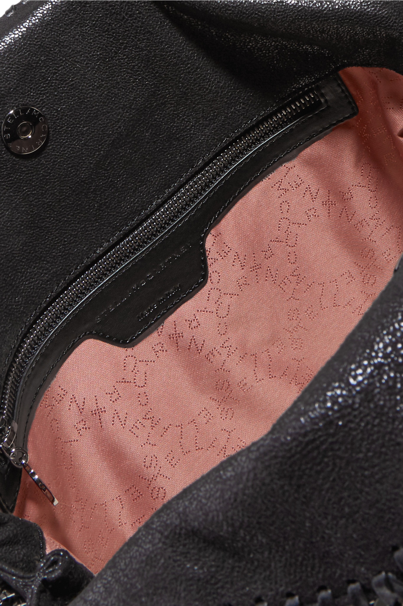 The Falabella medium faux brushed-leather shoulder bag - 5