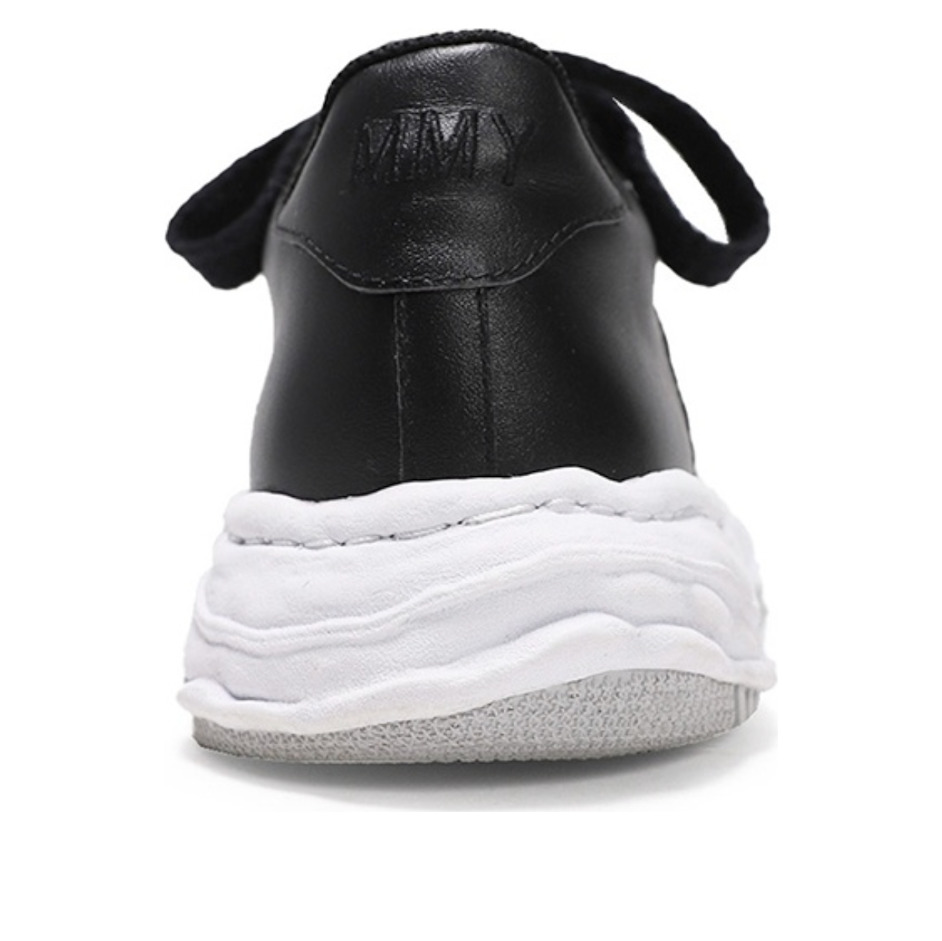 Maison MIHARA YASUHIRO Wayne OG Sole Leather Low 'Black' A07FW702-BLACK - 4