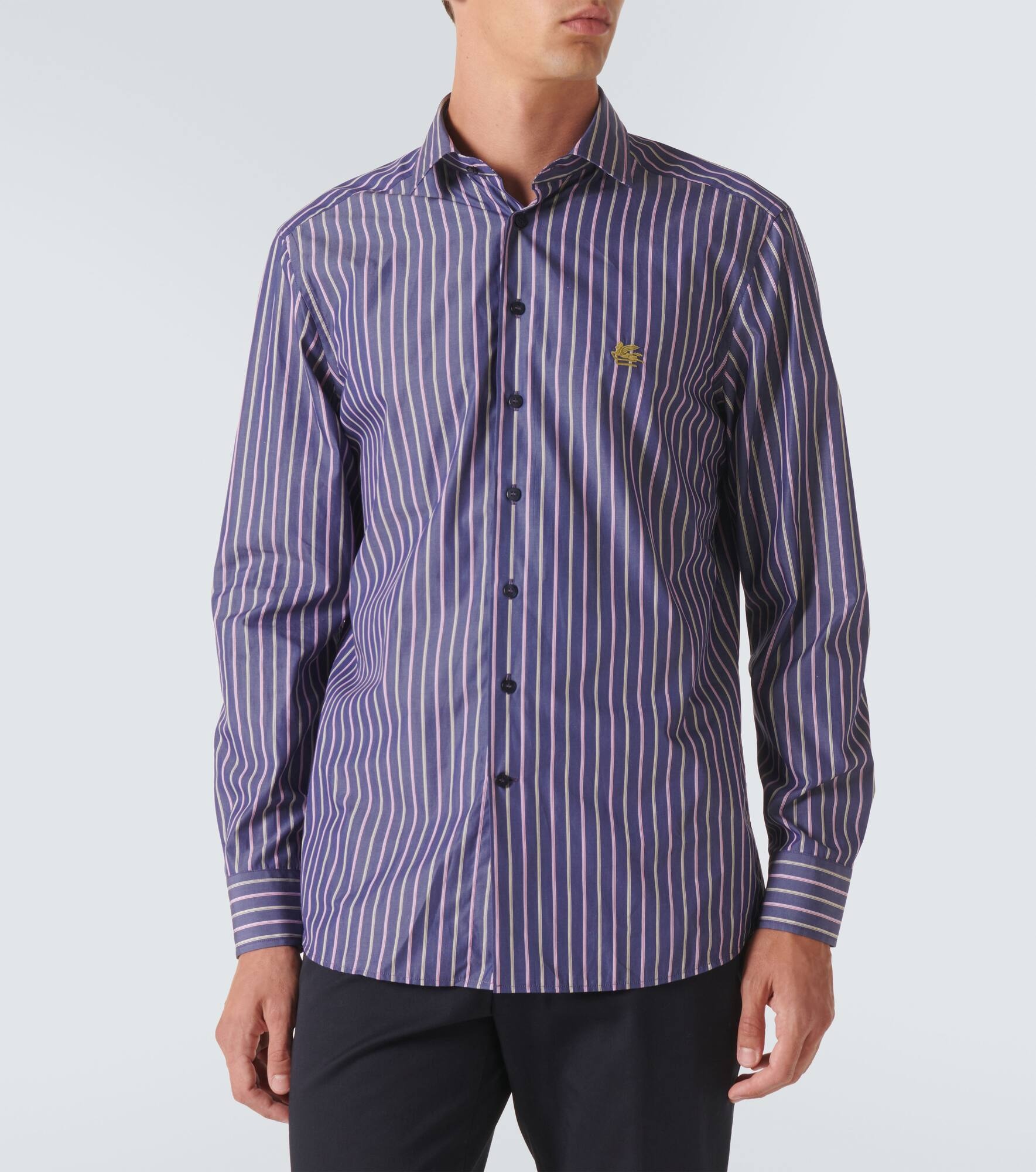 Striped cotton shirt - 3