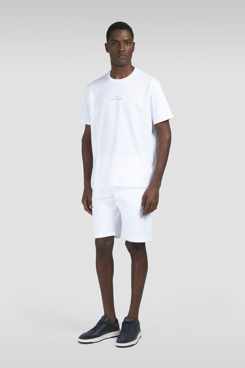 Paul & Shark STRETCH FLEECE COTTON BERMUDA SHORTS outlook