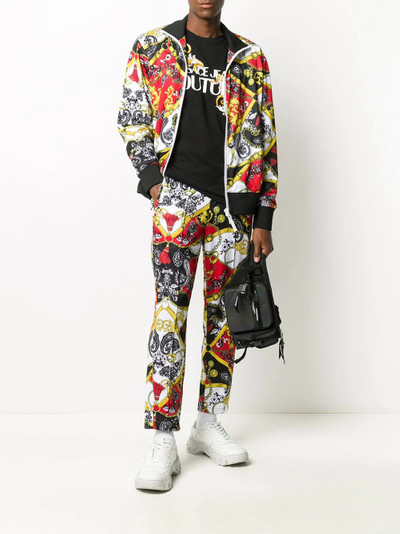 VERSACE JEANS COUTURE Paisley Fantasy track jacket outlook