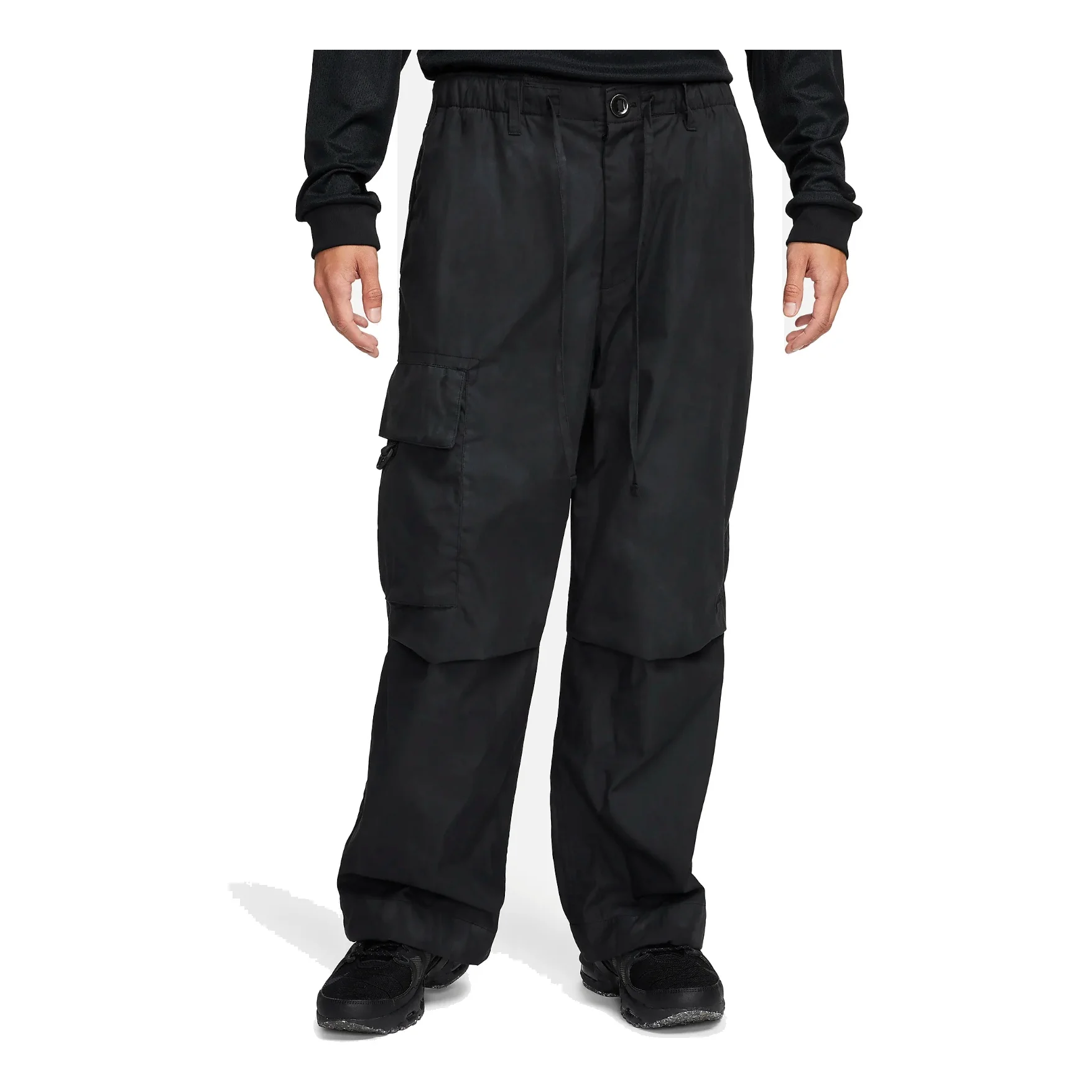 Nike Sportswear Tech Pack Waxed Canvas Cargo Pants 'Triple Black' FN2615-010 - 1