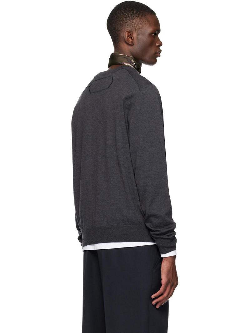 Gray 'The J' Sweater 3