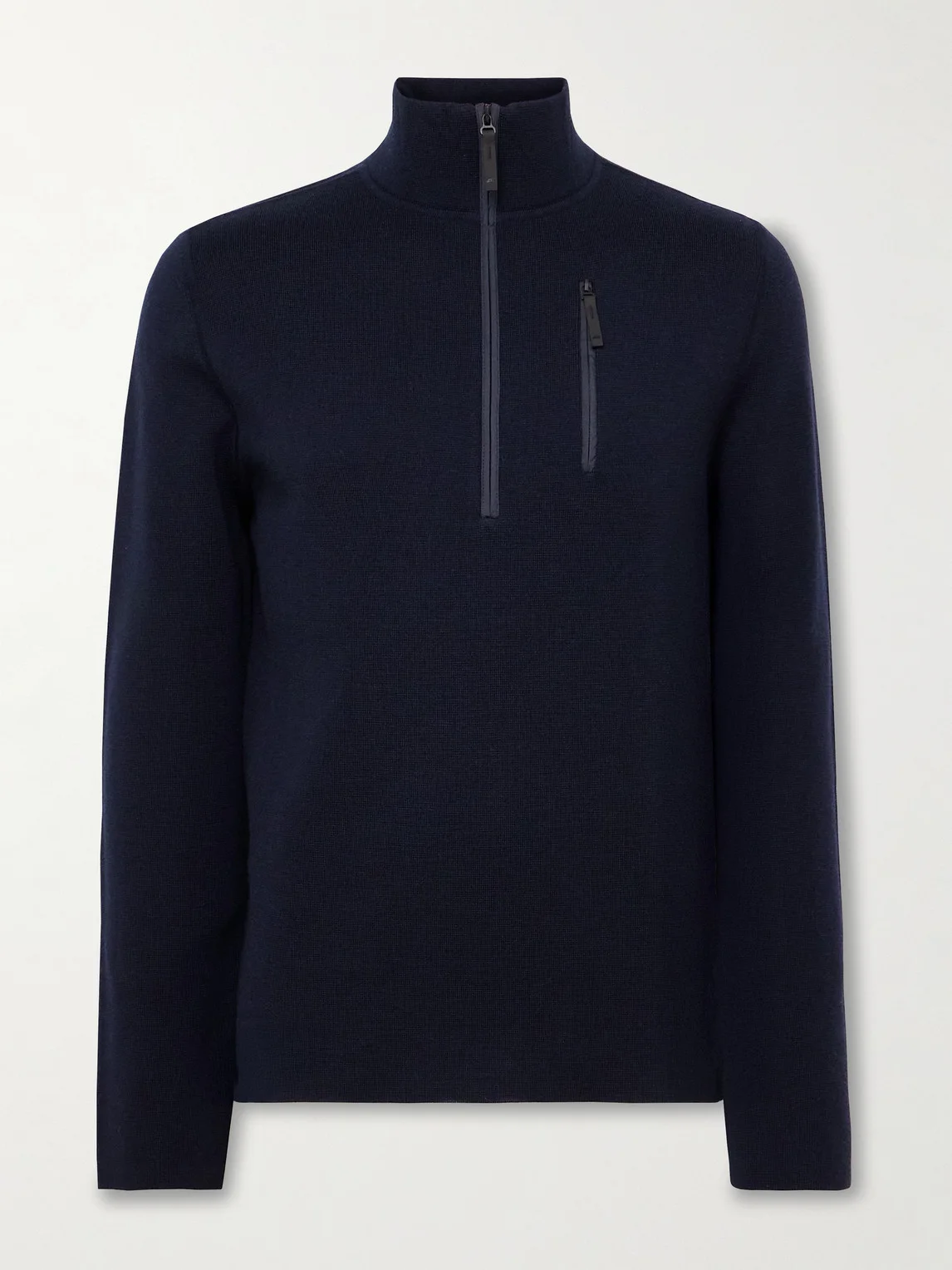 Matterhorn Shell-Trimmed Wool Half-Zip Ski Mid-Layer - 1