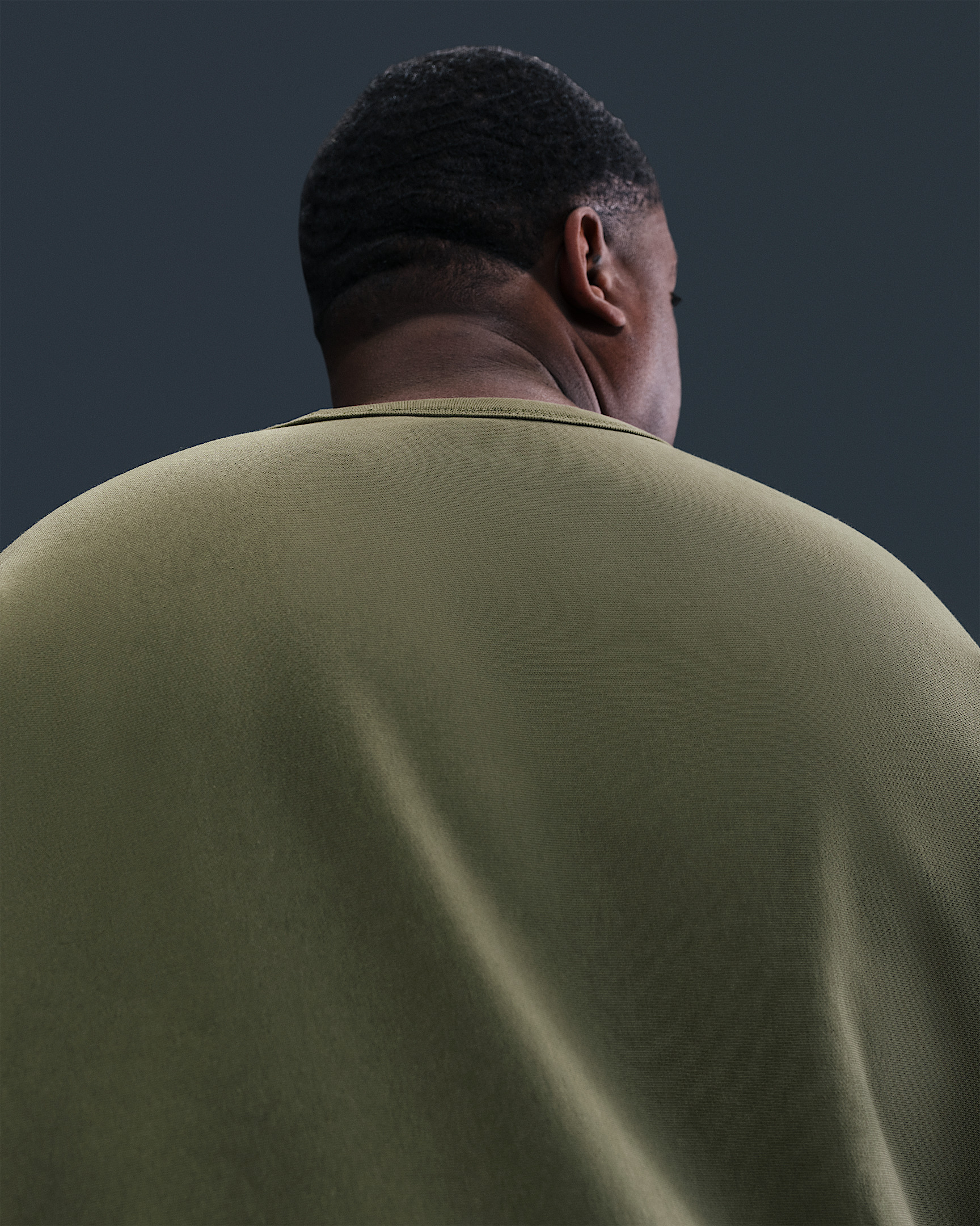Nike Solo Swoosh Men's Fleece Crew - 7